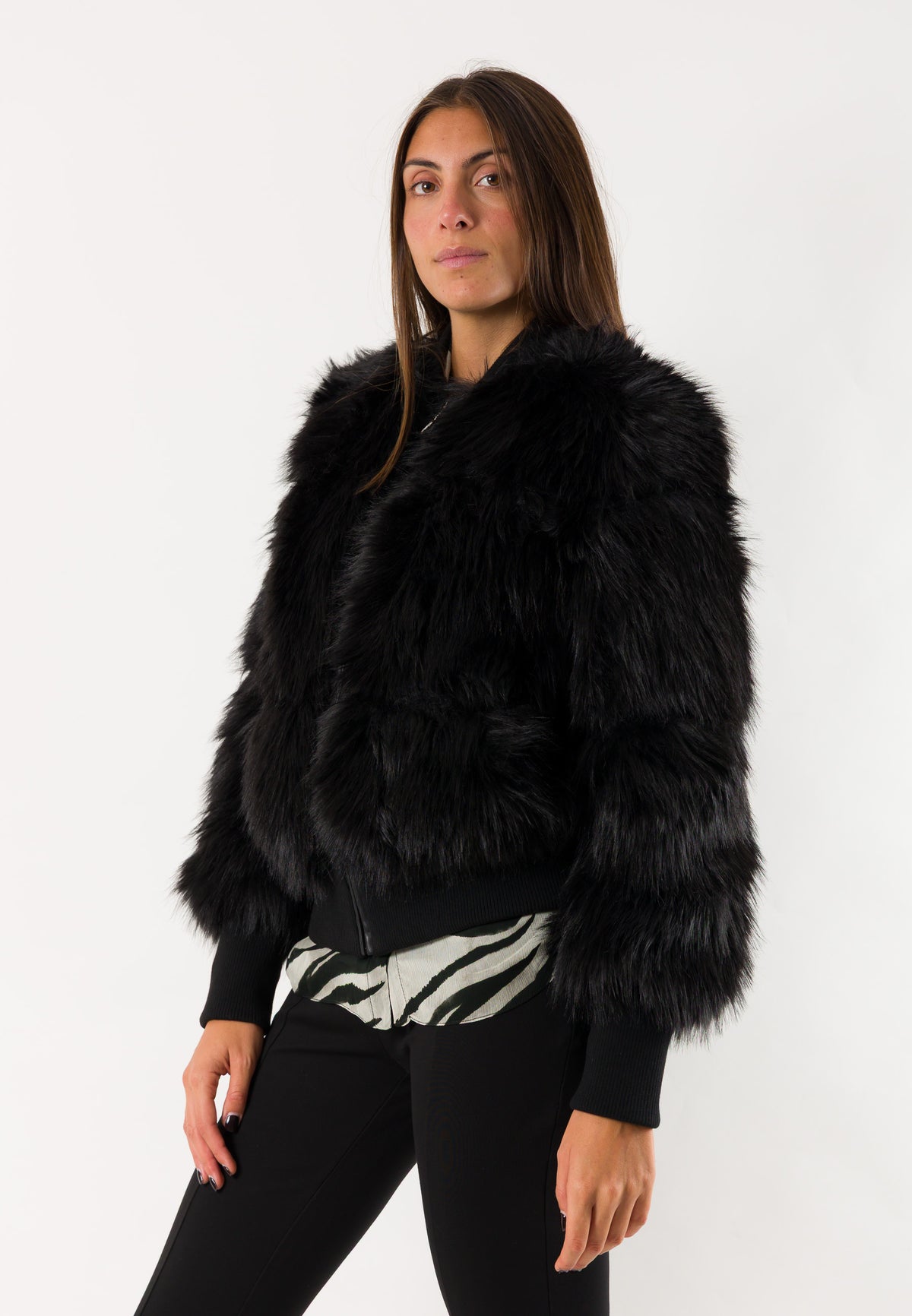 Patrizia Pepe 8O0013 eco-pelliccia bomber