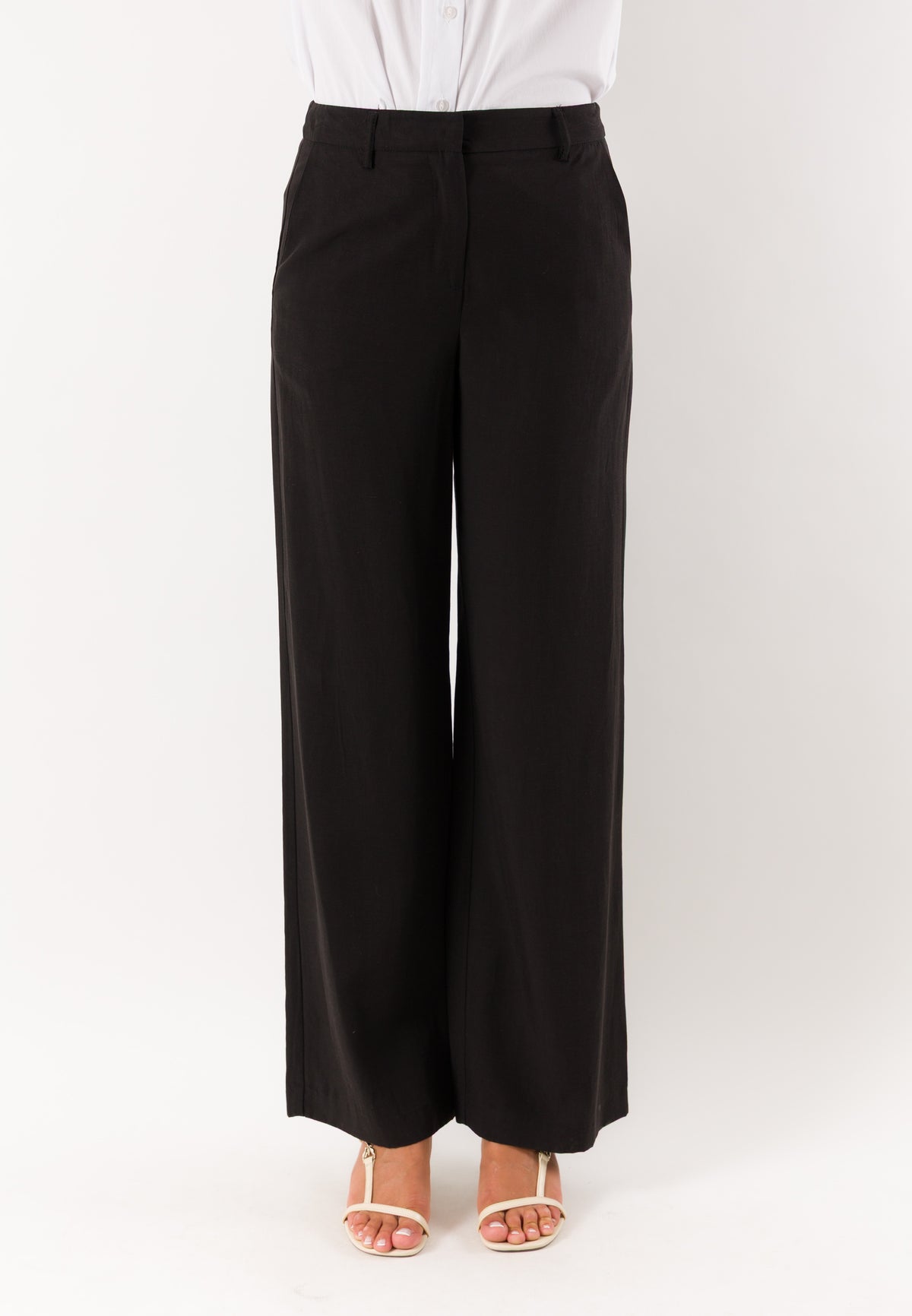 pantalone palazzo con gancio PE26278