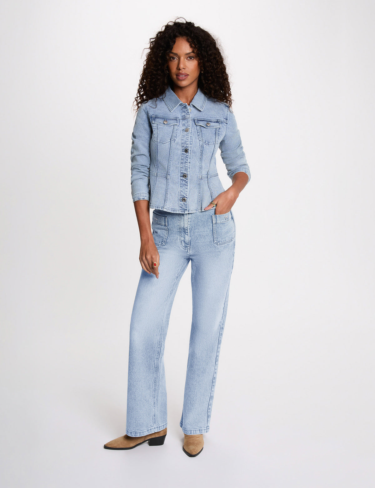 Morgan De Toi VILIKA giacca denim sagomata