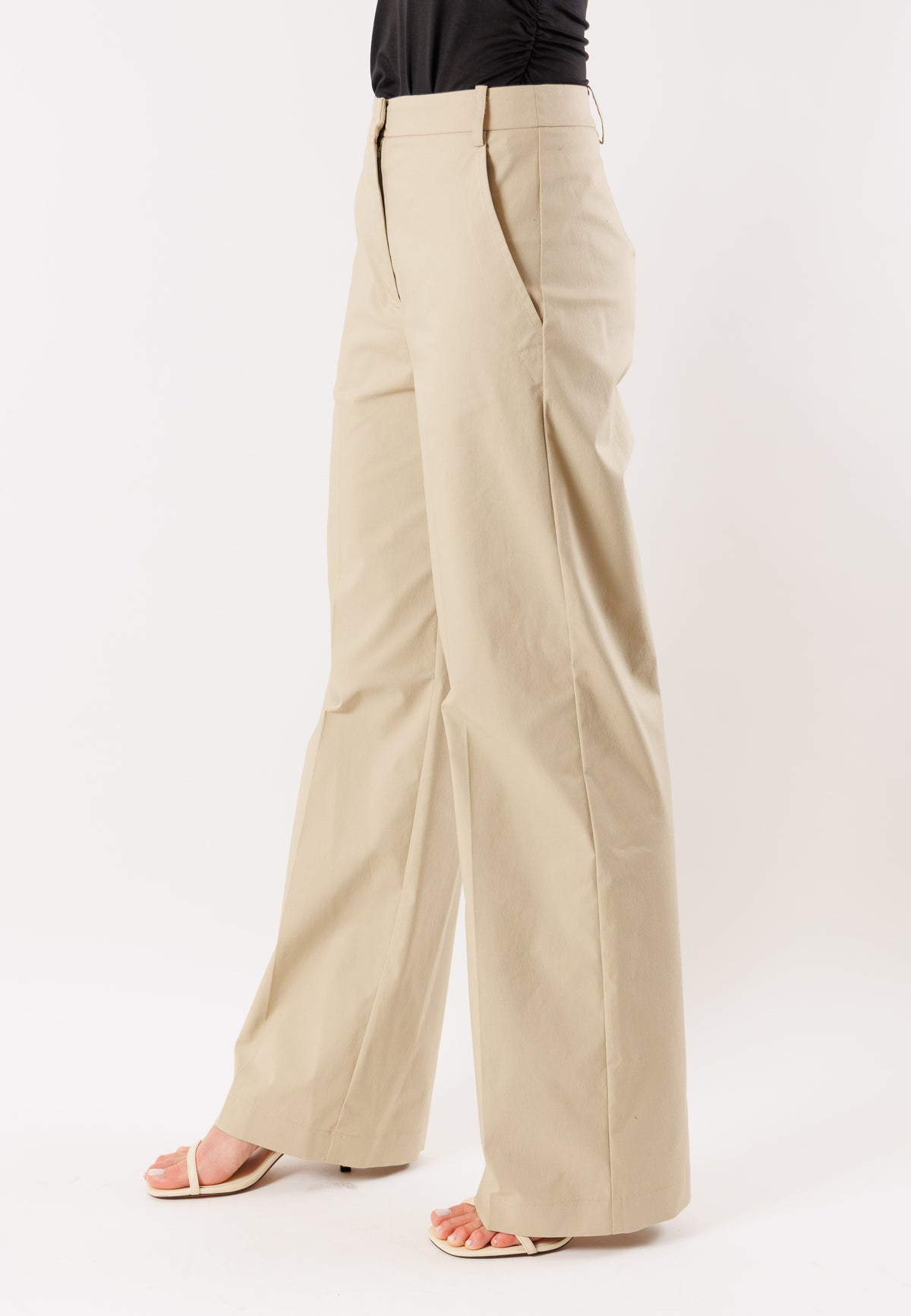 PATRIZIA PEPE Women's Trousers SAND BEIGE
