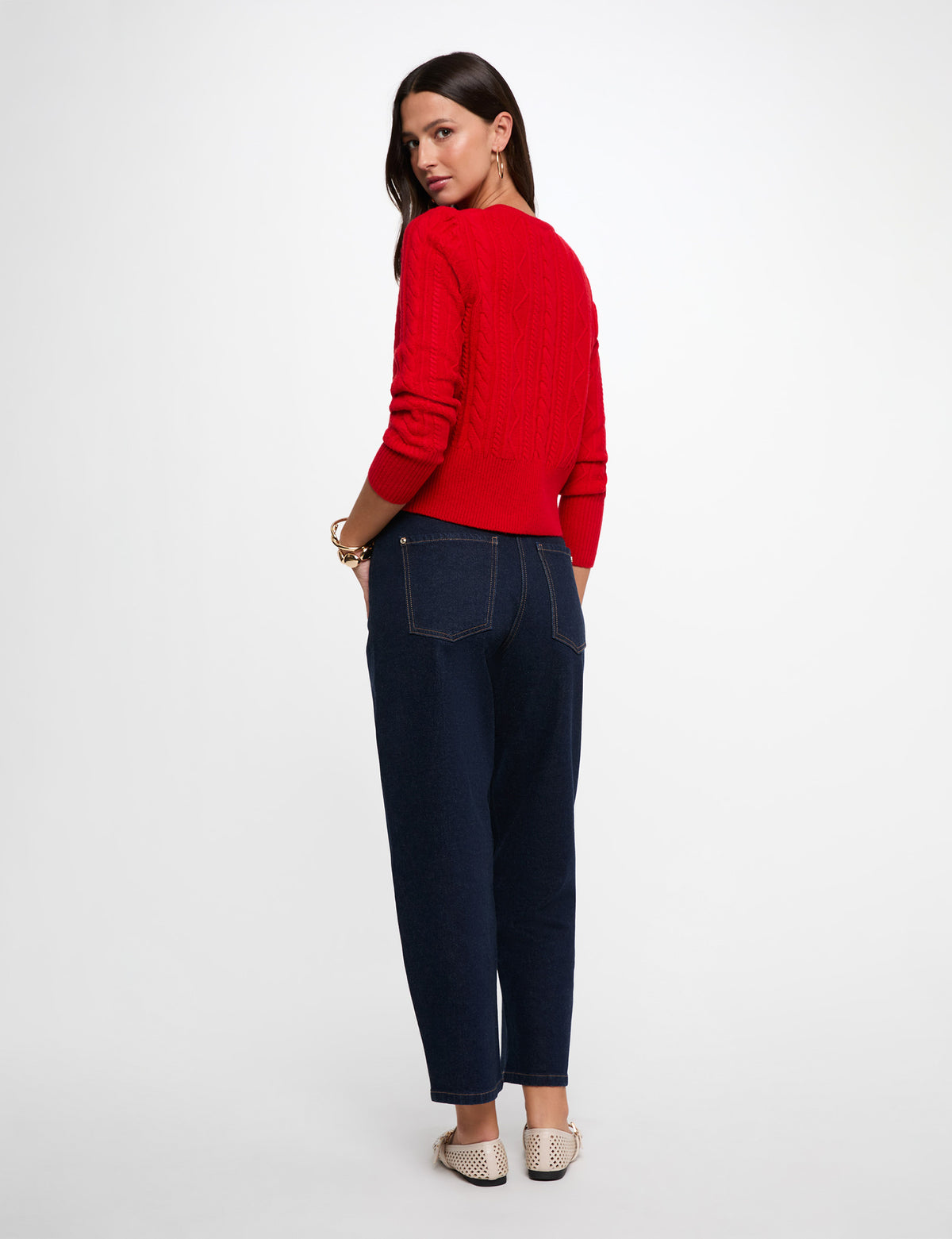 MORGAN DE TOI Women's Sweater TOMATO