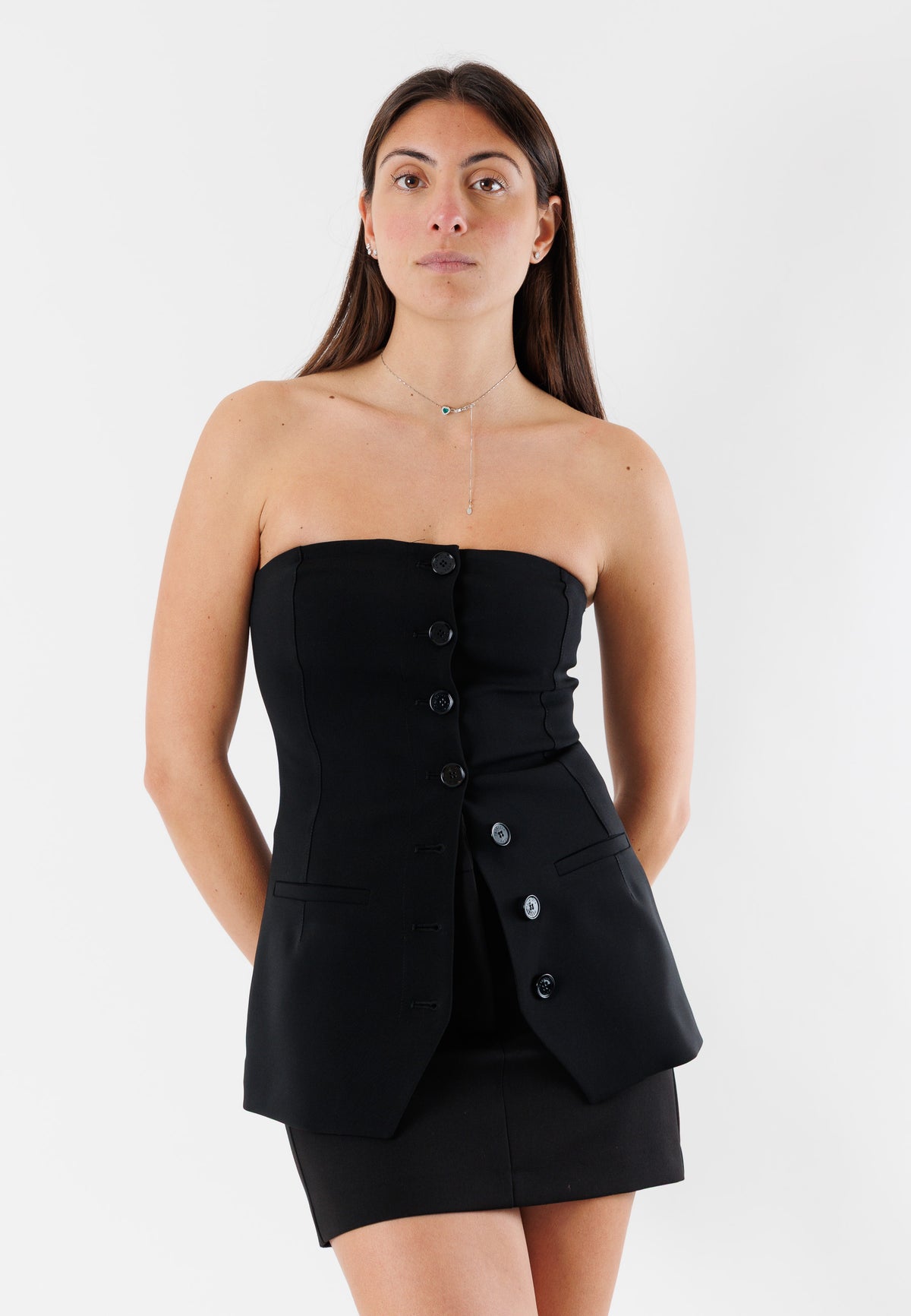 Top PATRIZIA PEPE Donna Nero