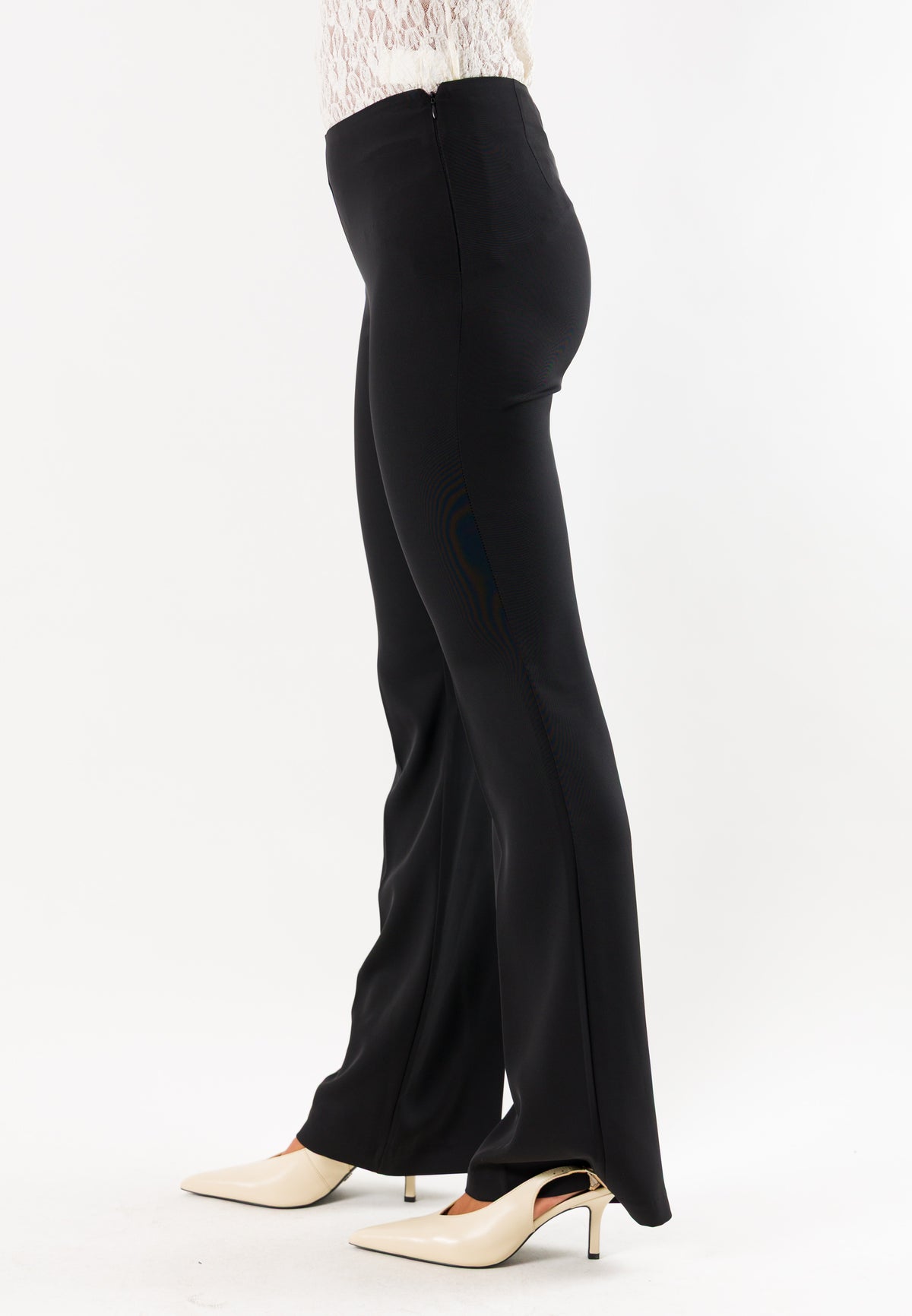 Pantaloni flare elasticizzati donna AI26531