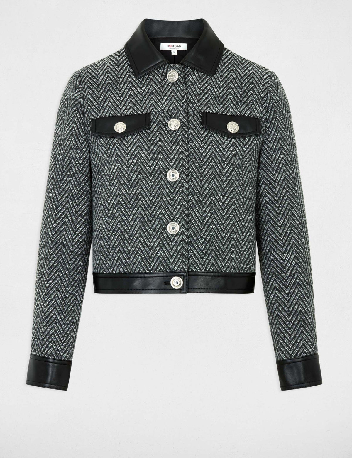 Morgan VDEGGY giacca cropped spigata