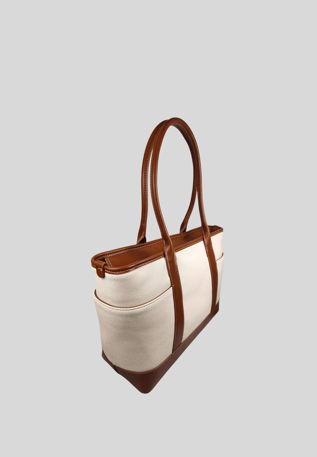 C3MB1005NATURAL-LEATHER - Bag - CAFE NOIR