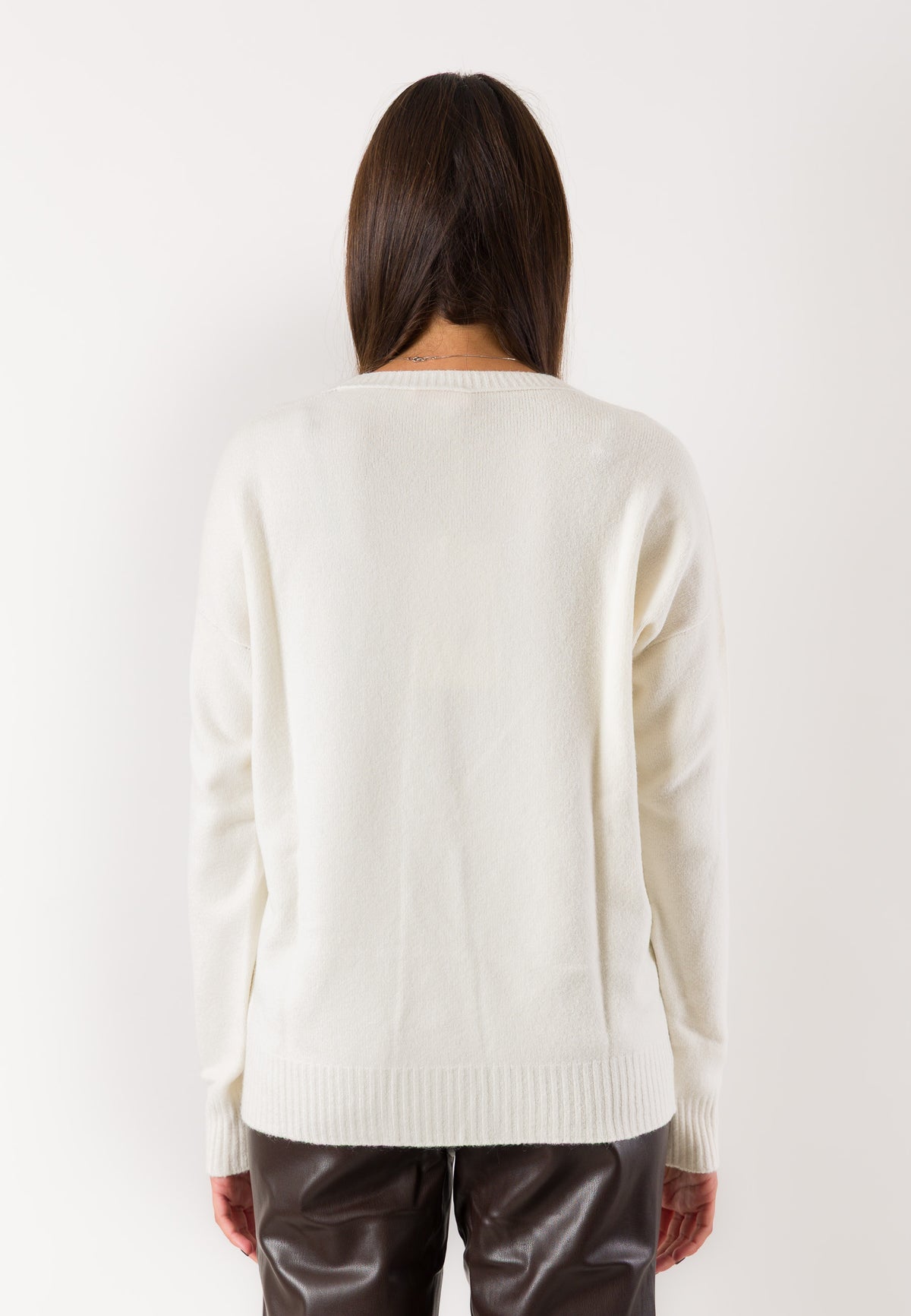 Maglia morbida scollo a V 3M1741