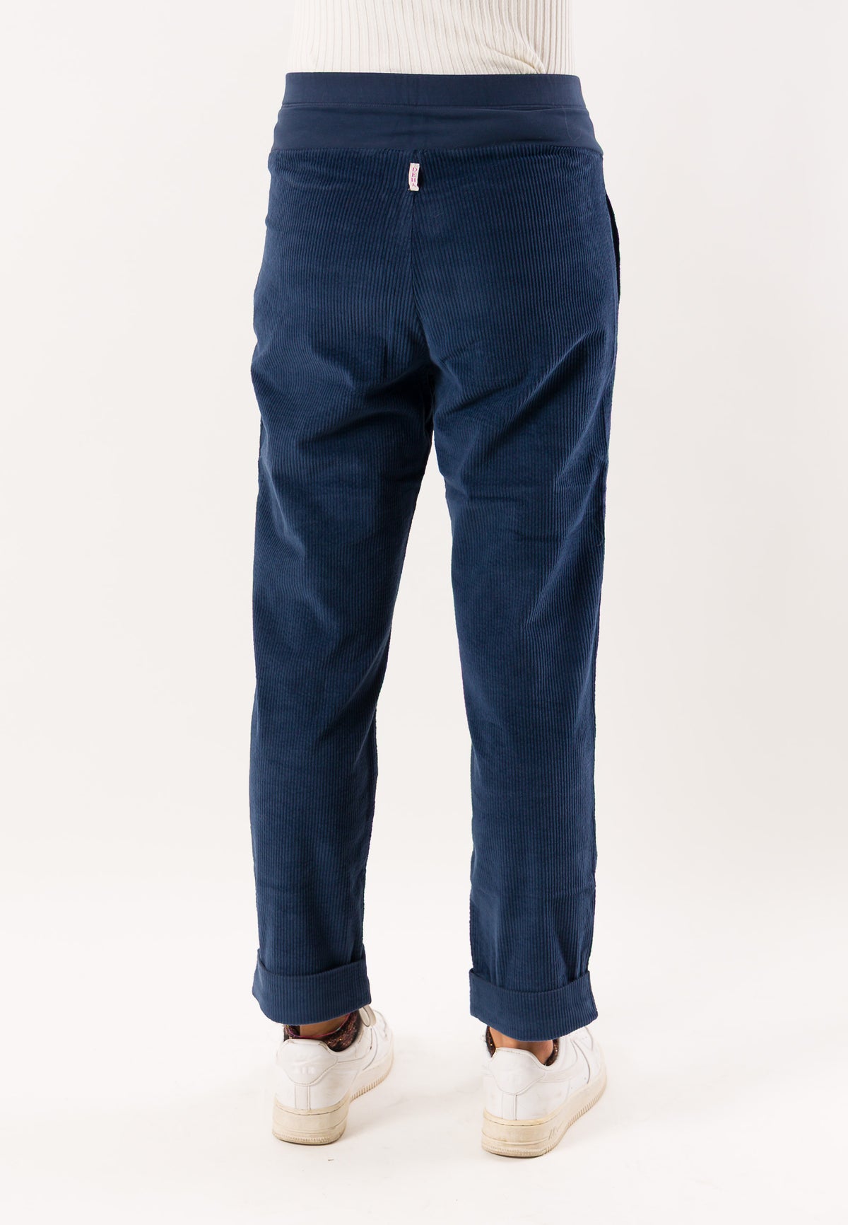 Deha D52365 pantaloni in velluto elasticizzato