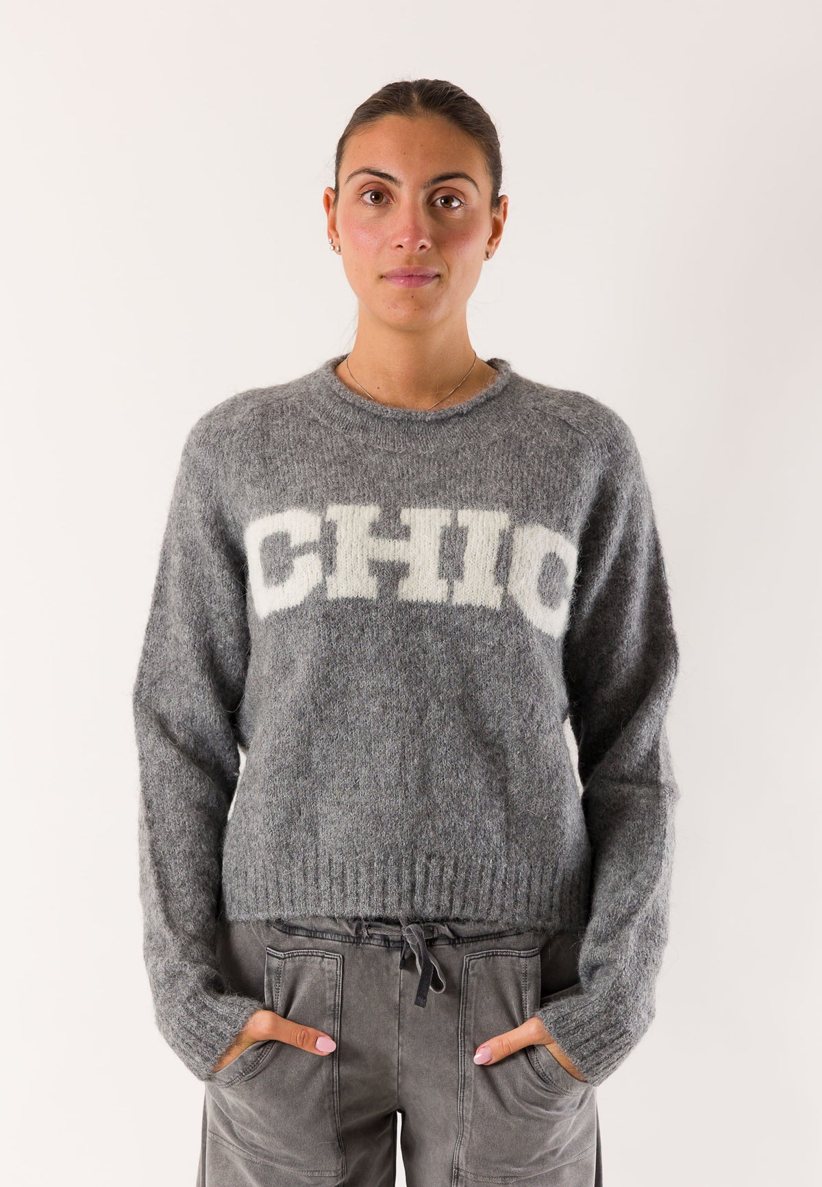 Deha D52700 maglia jacquard alpaca
