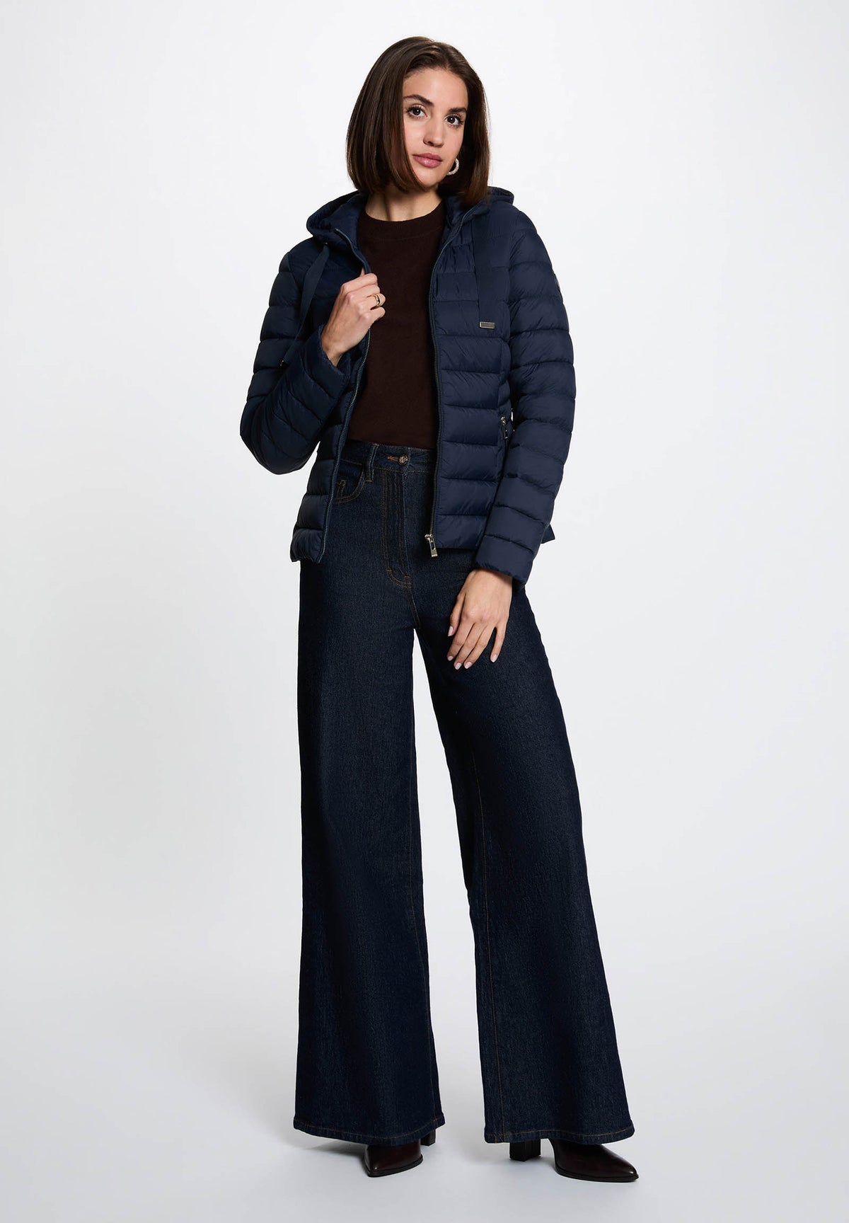 MORGAN DE TOI Women's Down Jacket NAVY