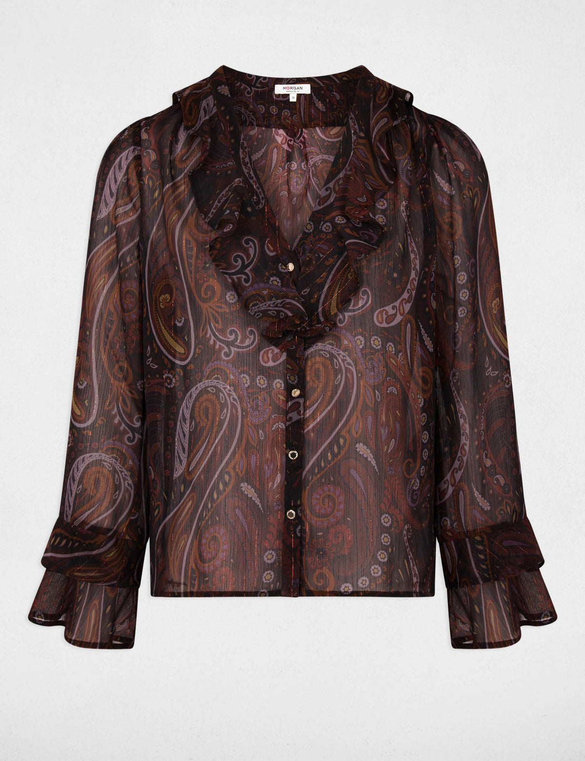 Morgan De Toi CBOEM.F camicia volant