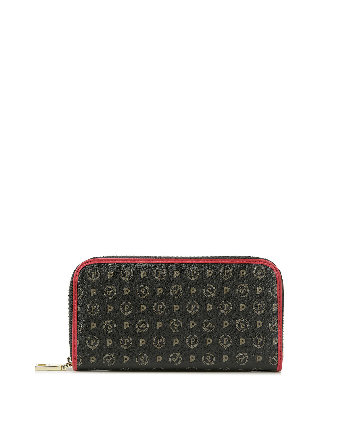 Portafoglio Zip Around Heritage Logo Classic Nero/lacca TE9001PP02Q1100BPVC NERO