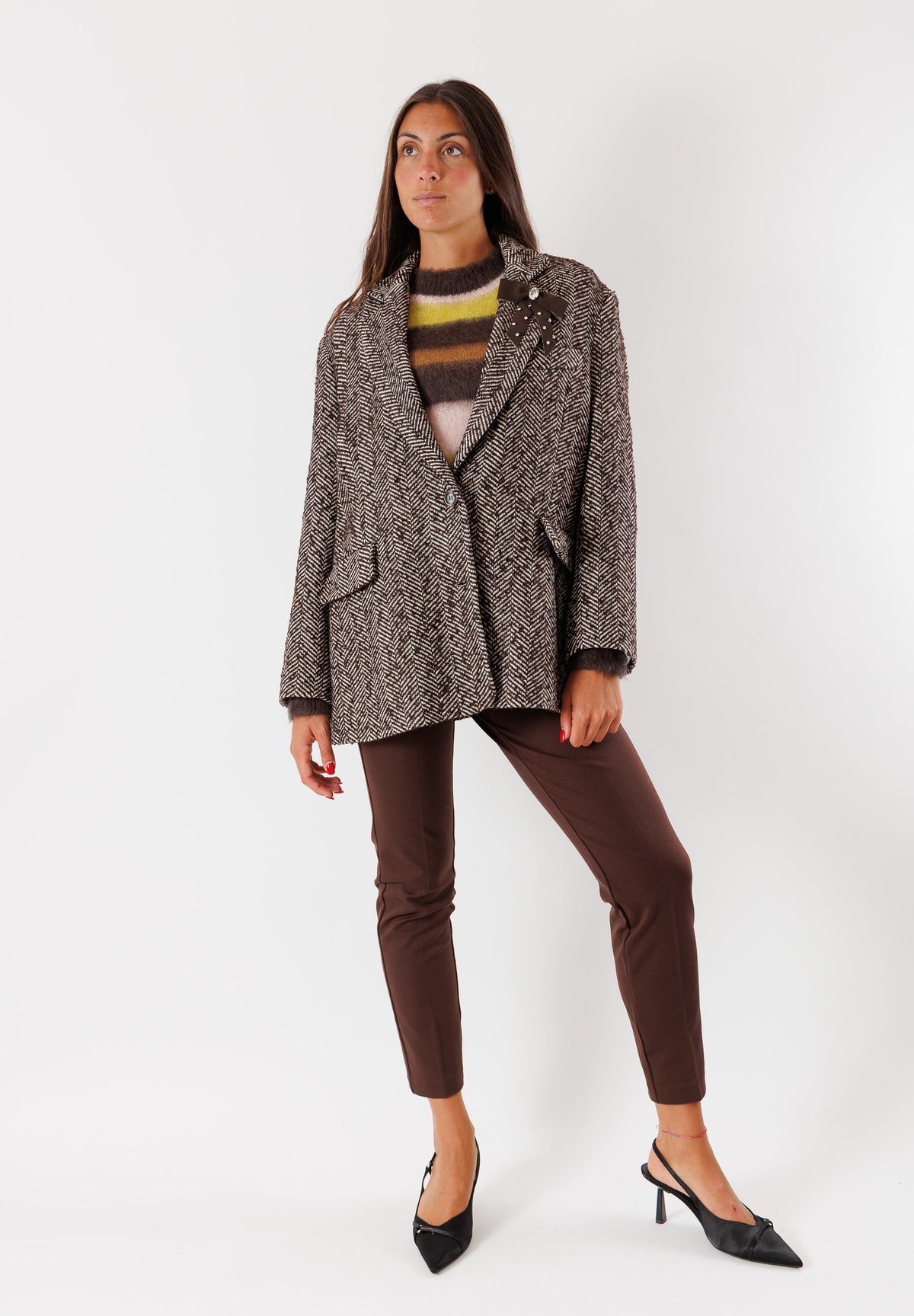 CO219CVAR.BEIGE-MORO - Jacket - KONTATTO