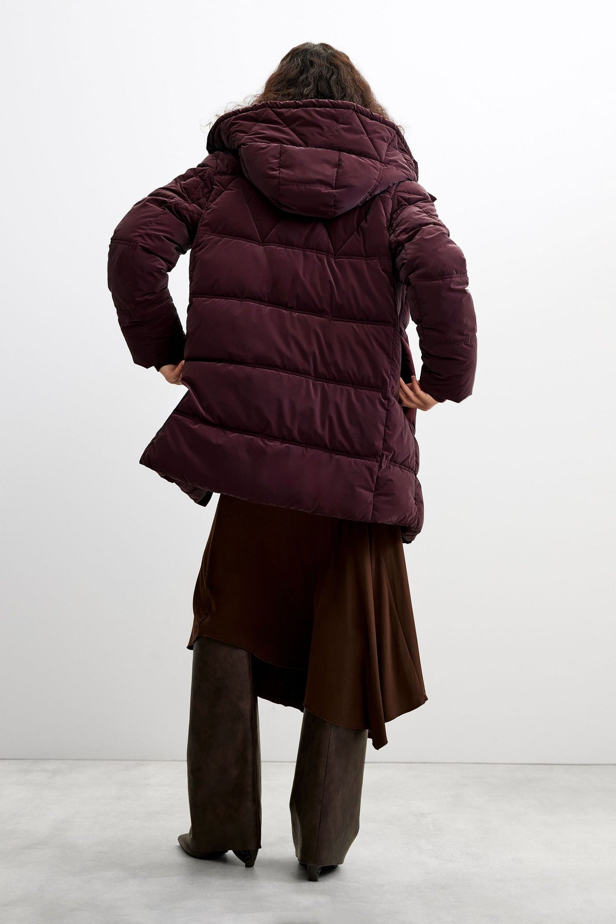 cappotto imbottito lungo 26WWEW543032