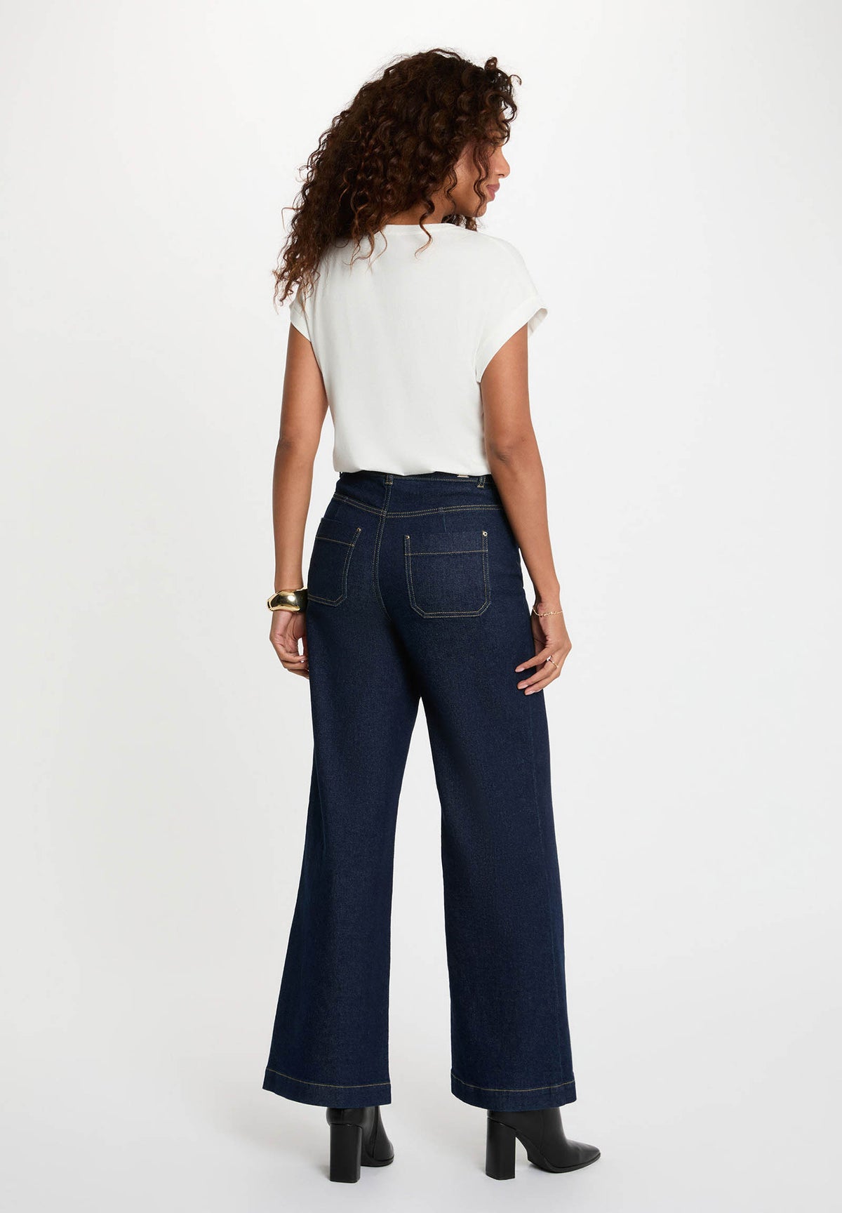 T-shirt MORGAN DE TOI Donna BLANC