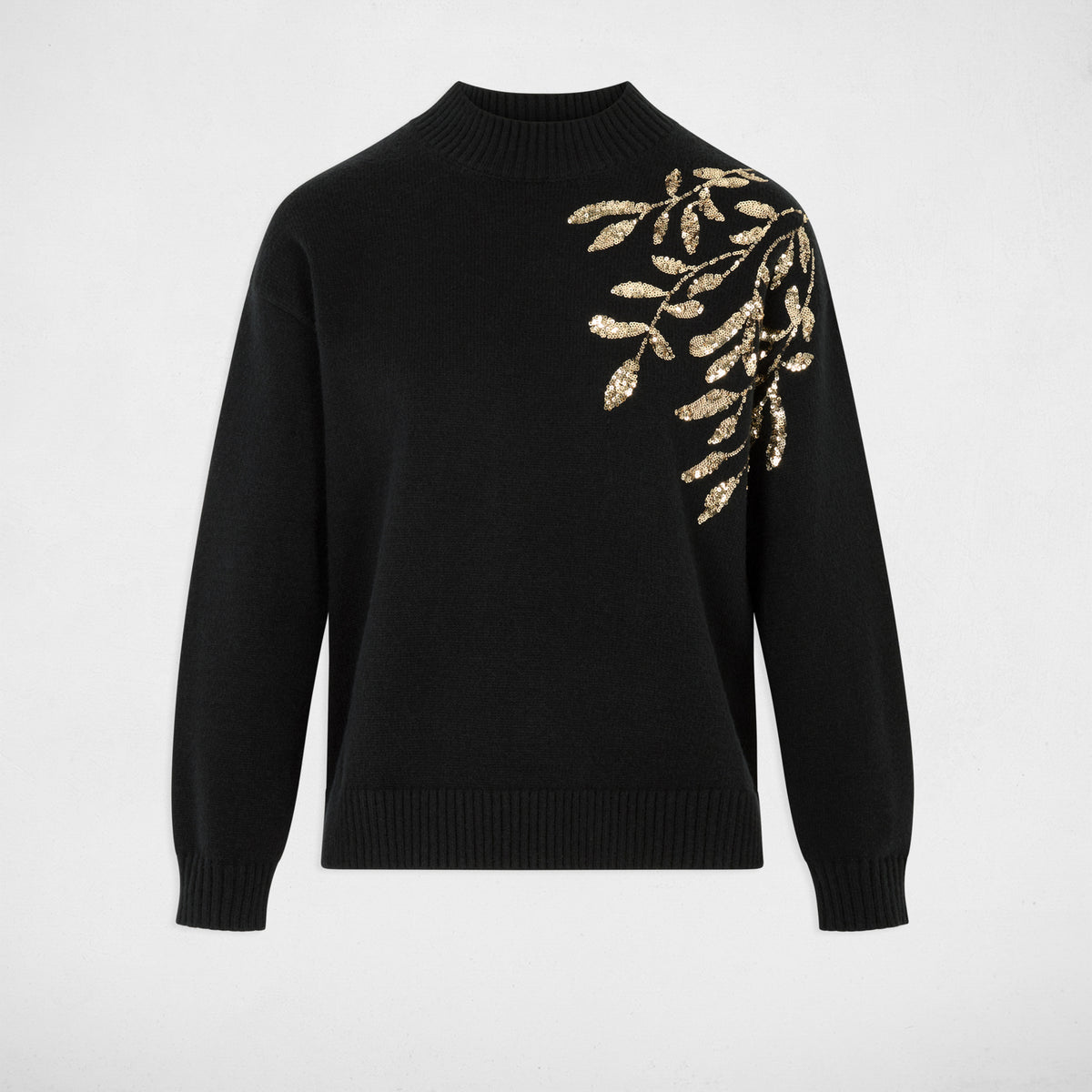 Morgan MVANI maglia ricamata con paillettes
