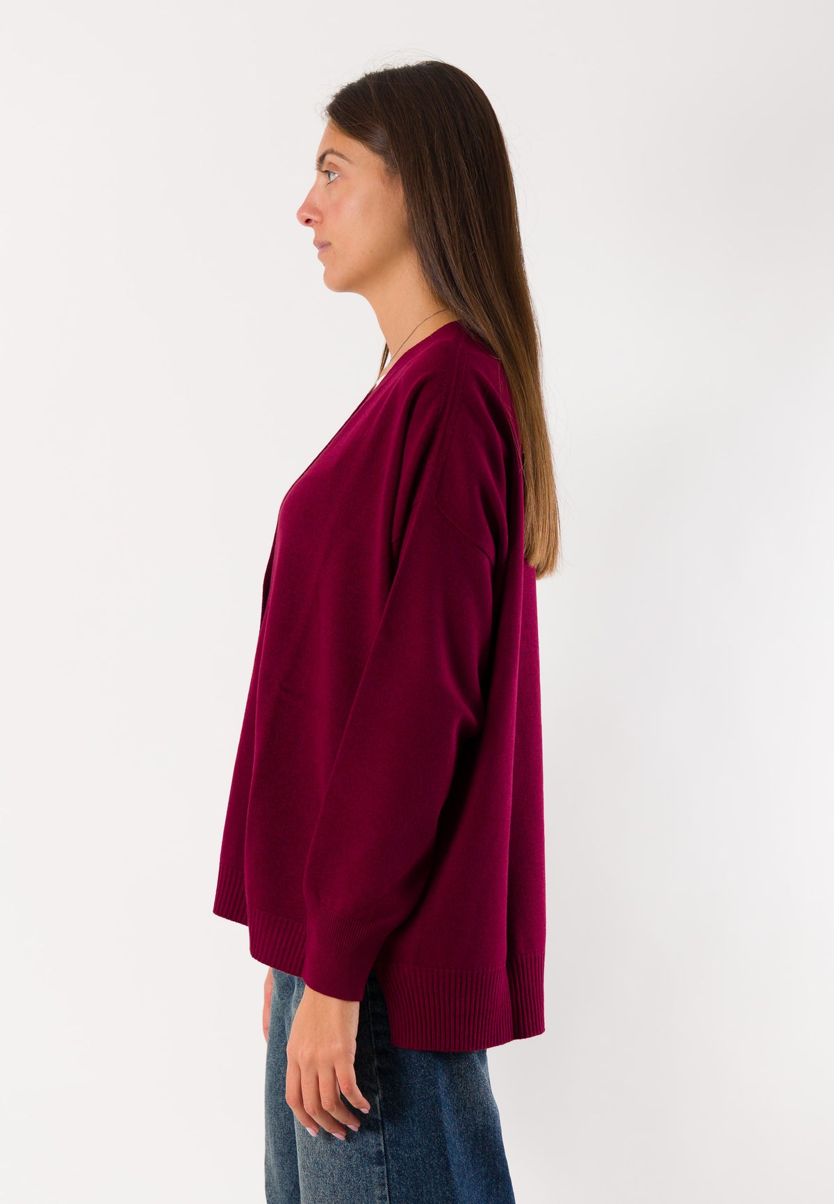 Kontatto 3M1716 cardigan over scollo V