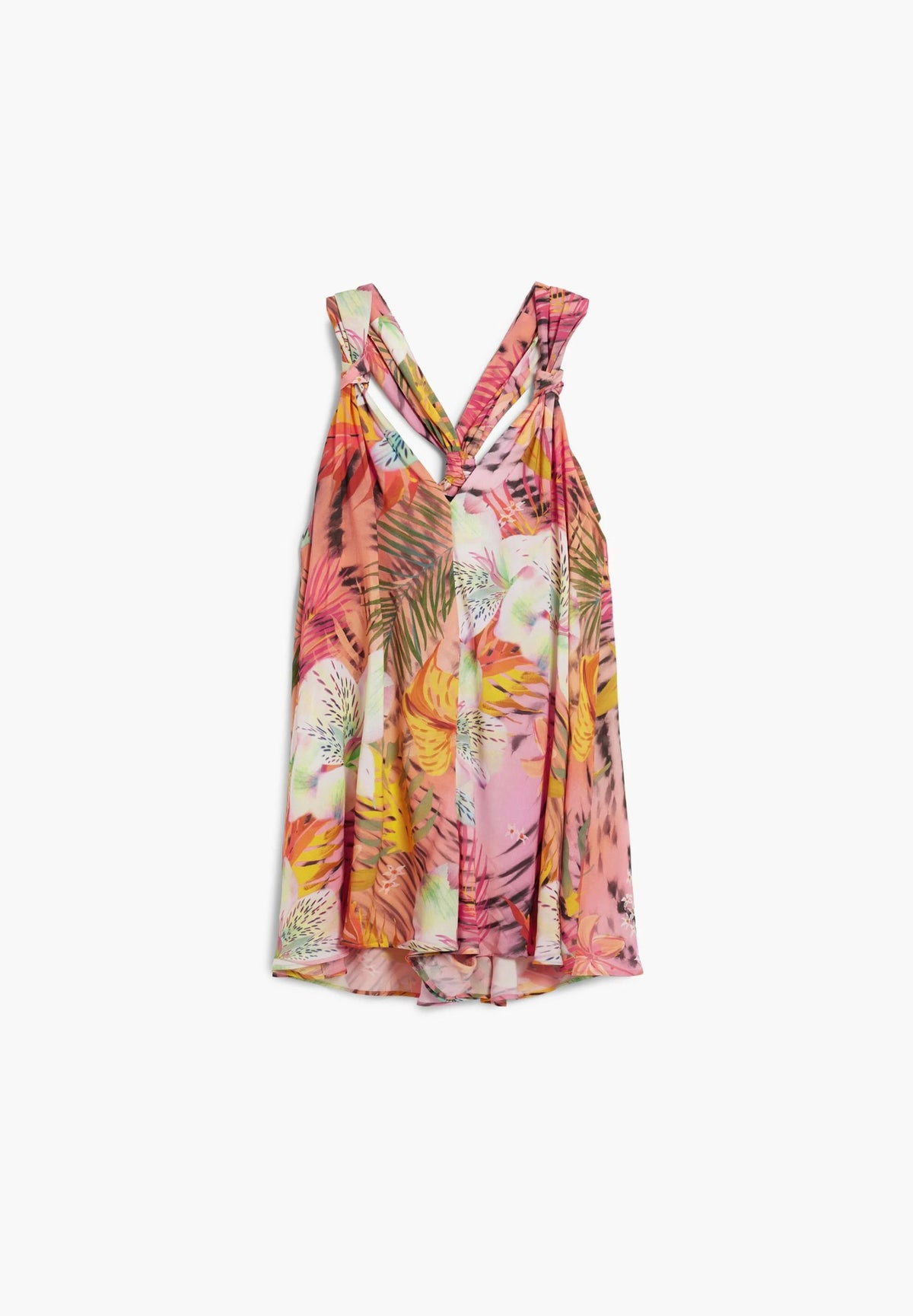 Tuta corta fantasia tropicale 26SWPW54