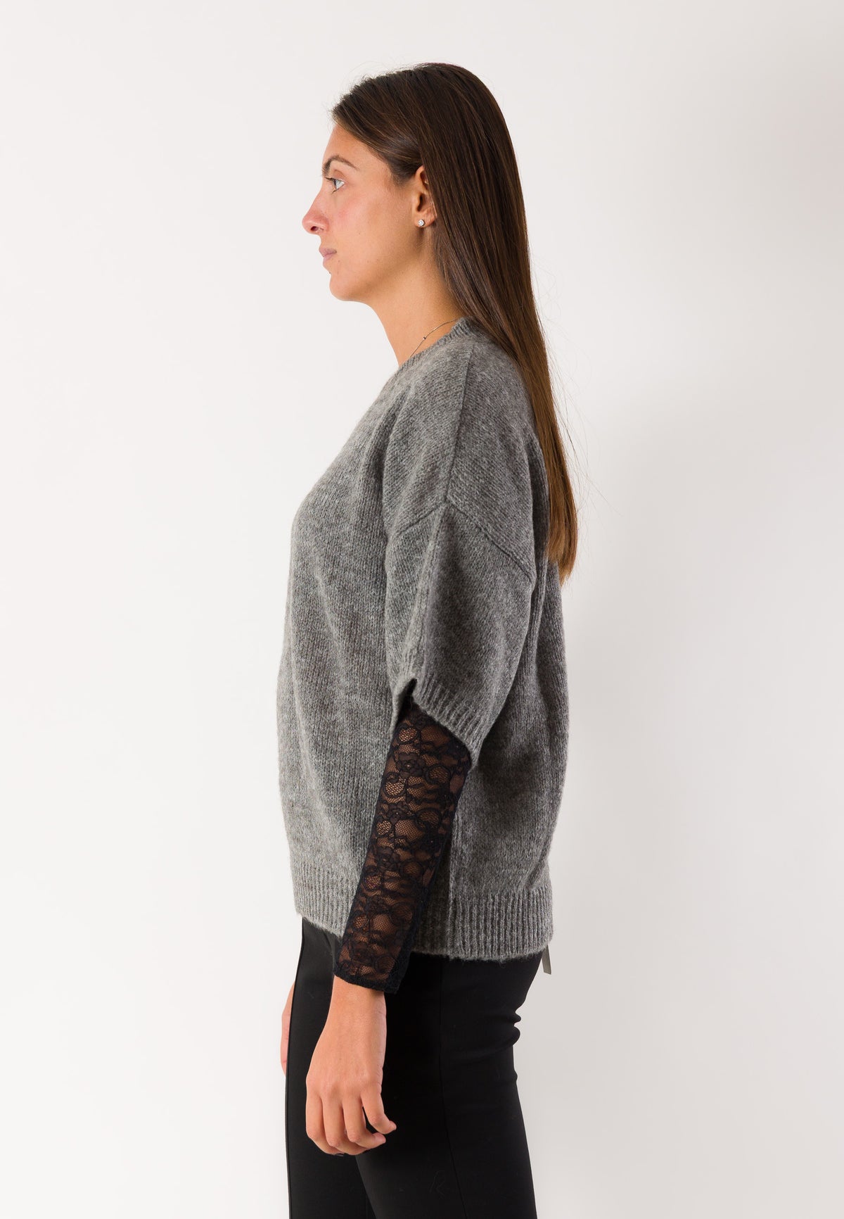 Kontatto 3M1813 maglia oversize scollo V