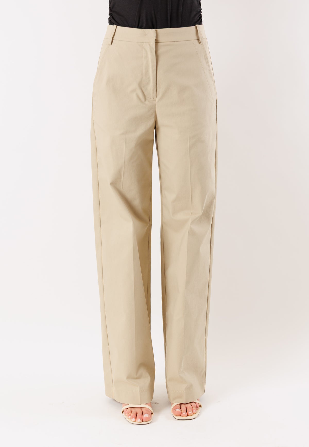 PATRIZIA PEPE Women's Trousers SAND BEIGE