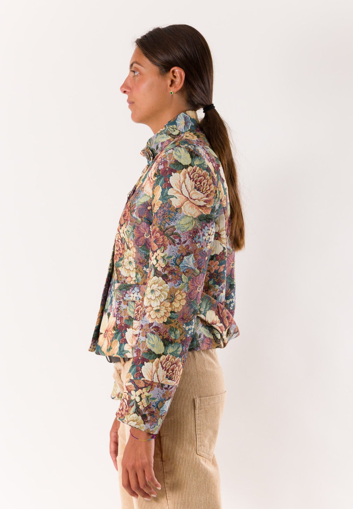 Kontatto MV401C giacca jacquard floreale