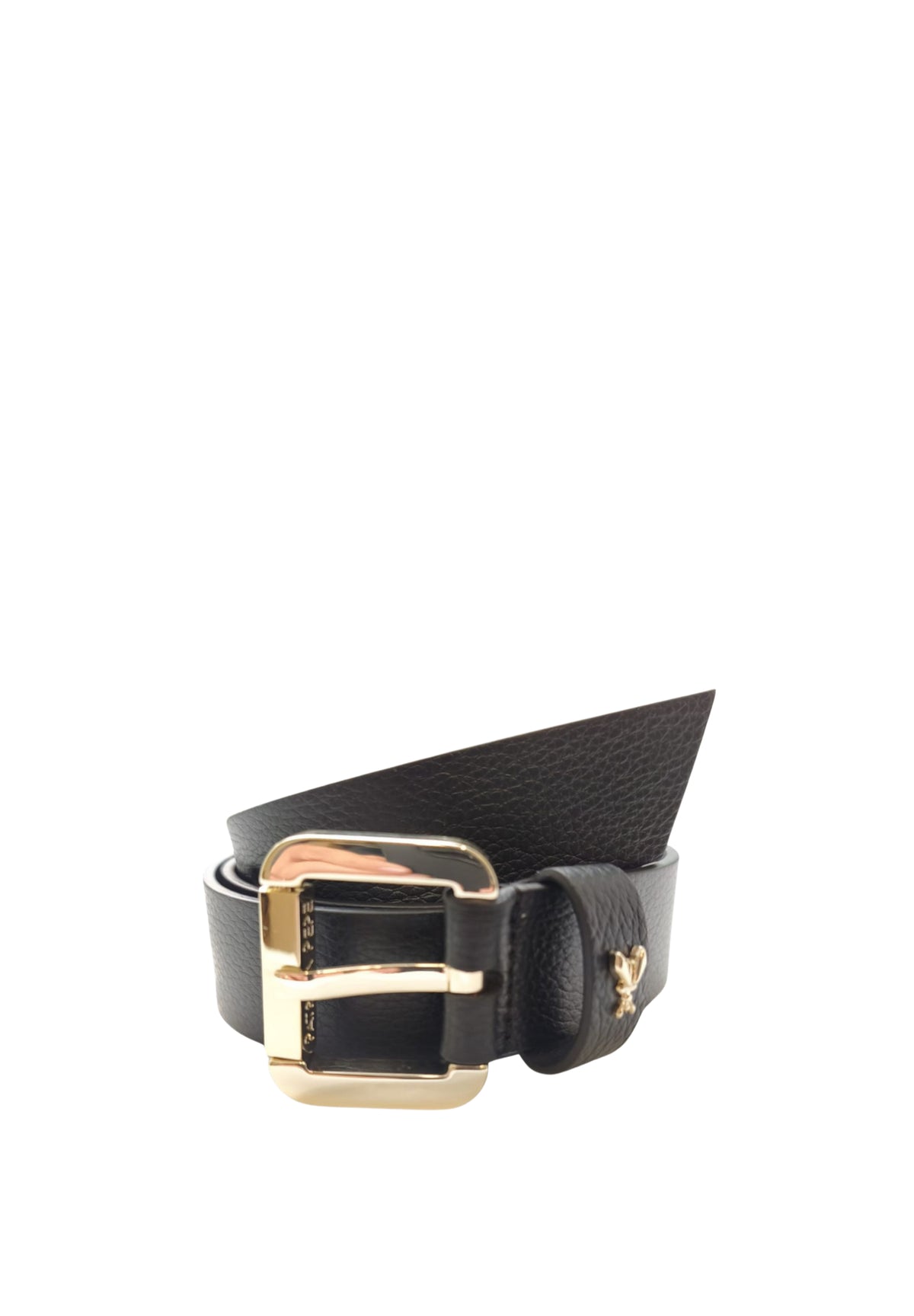 Cintura in pelle con iconico logo fly CW8684L001K118
