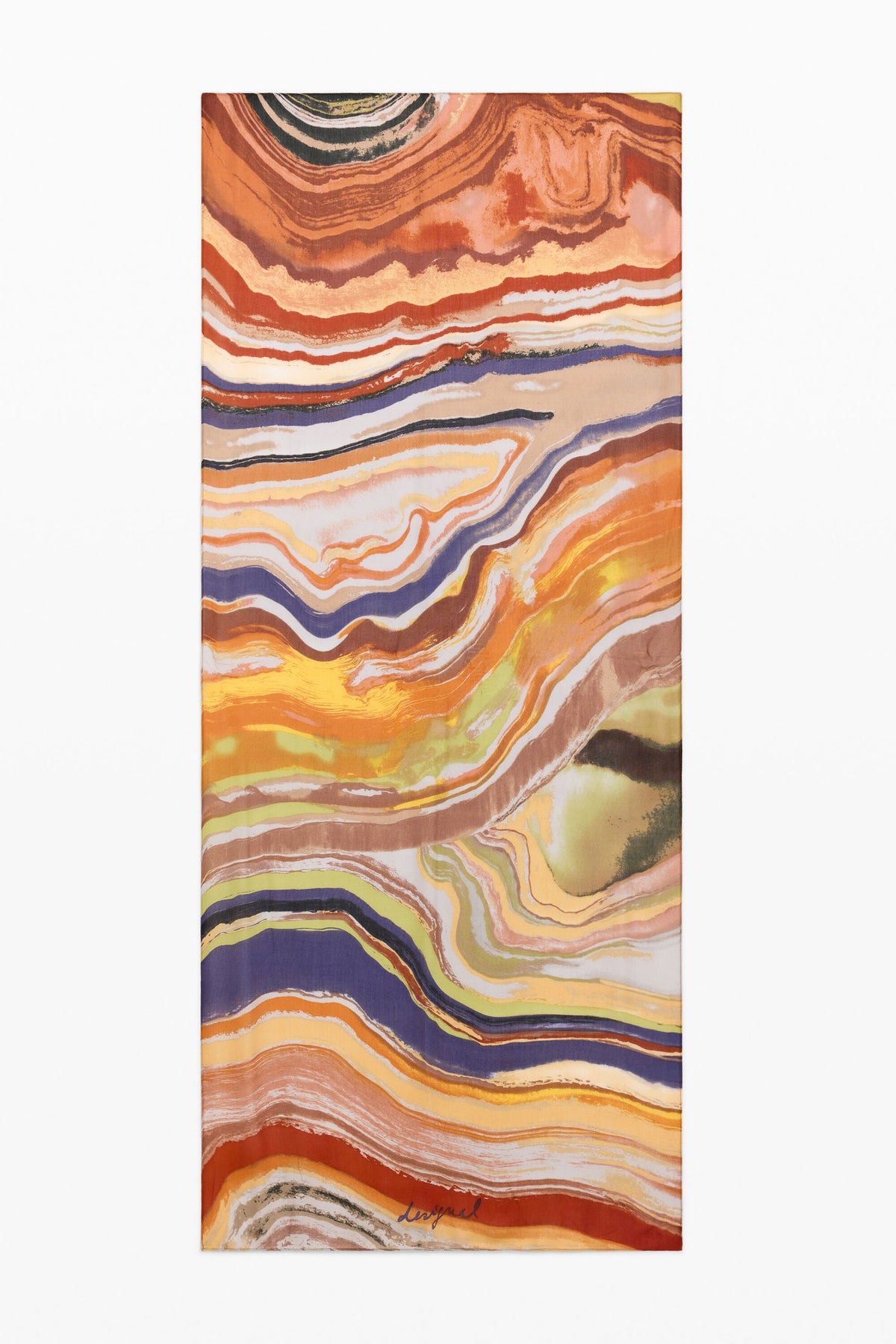foulard stampato rettangolare 26WAWA159019