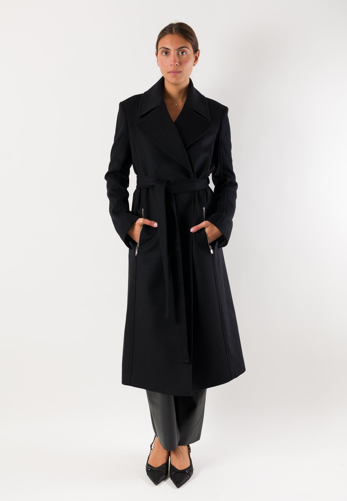 Patrizia Pepe 2O0225 cappotto con cintura