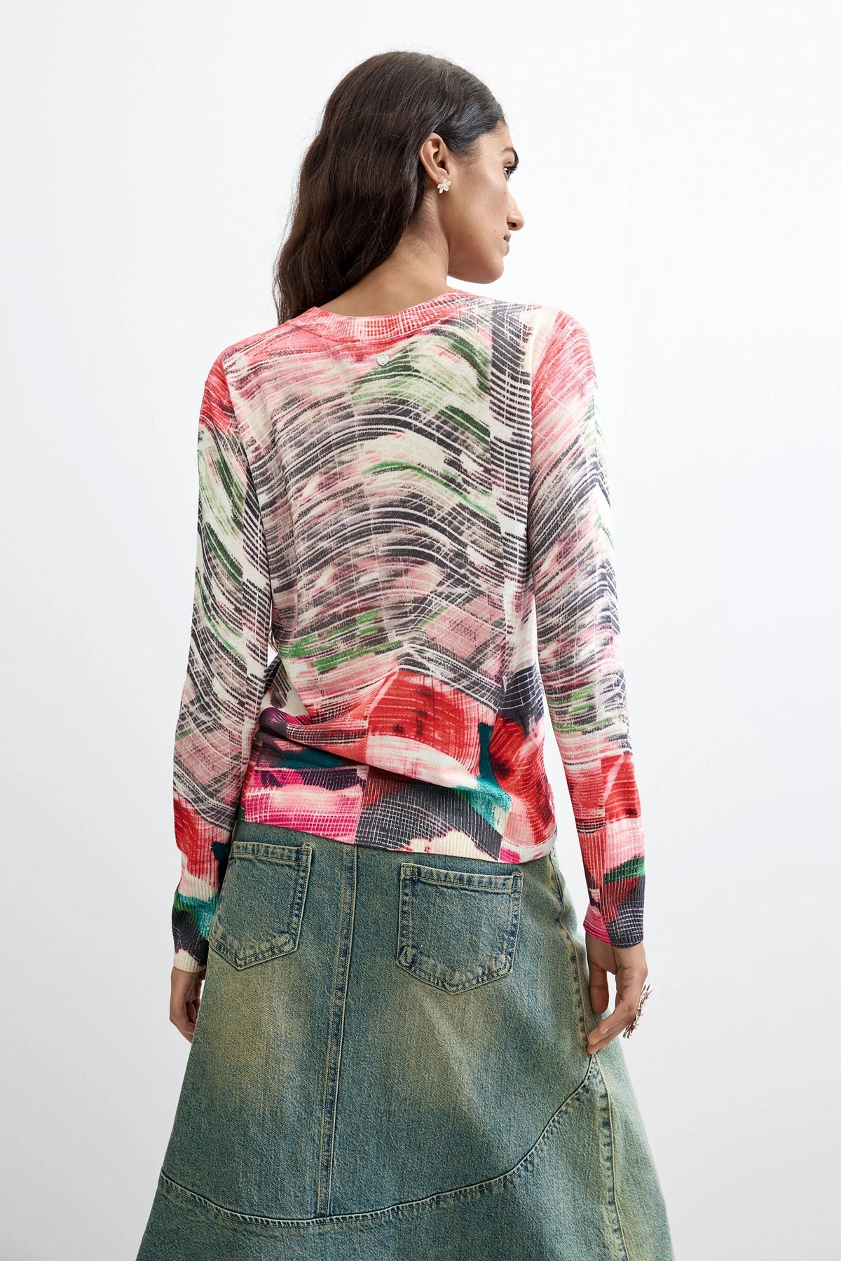 maglione leggero stampato 26WWJF323049