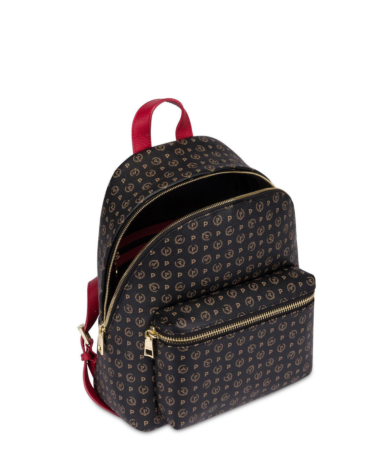 Zaino Heritage Logo Classic Nero/lacca Zaino "Linea Heritage" monogram iconico TE8412