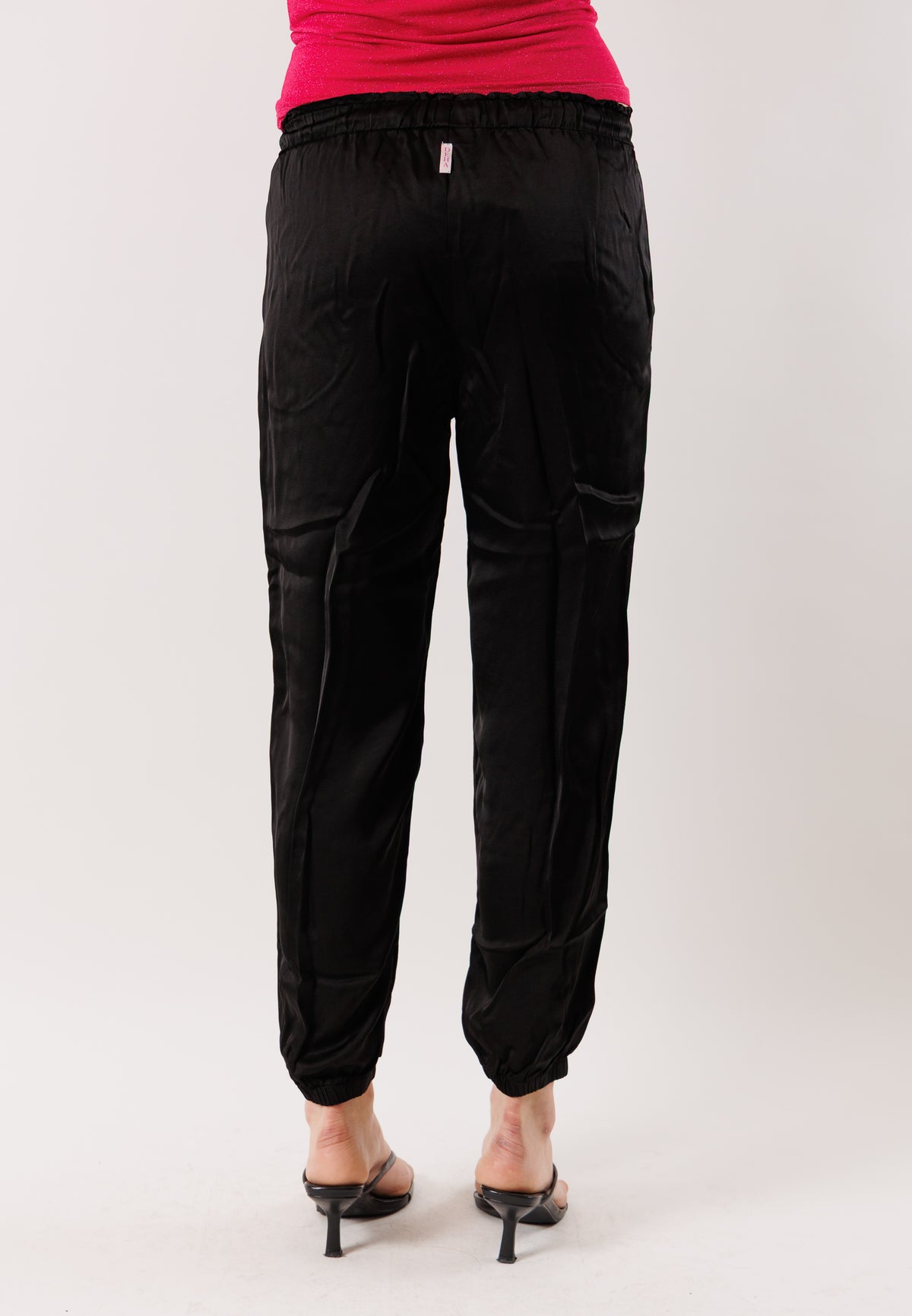 Pantaloni morbidi con coulisse D42455