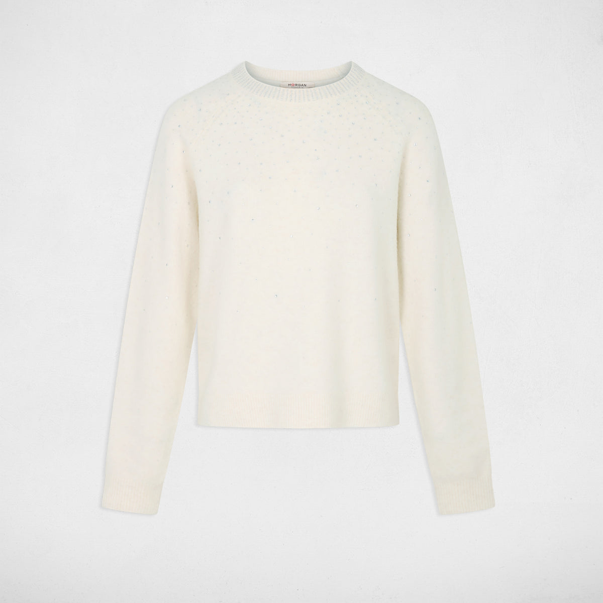 Morgan MFETE maglia con strass