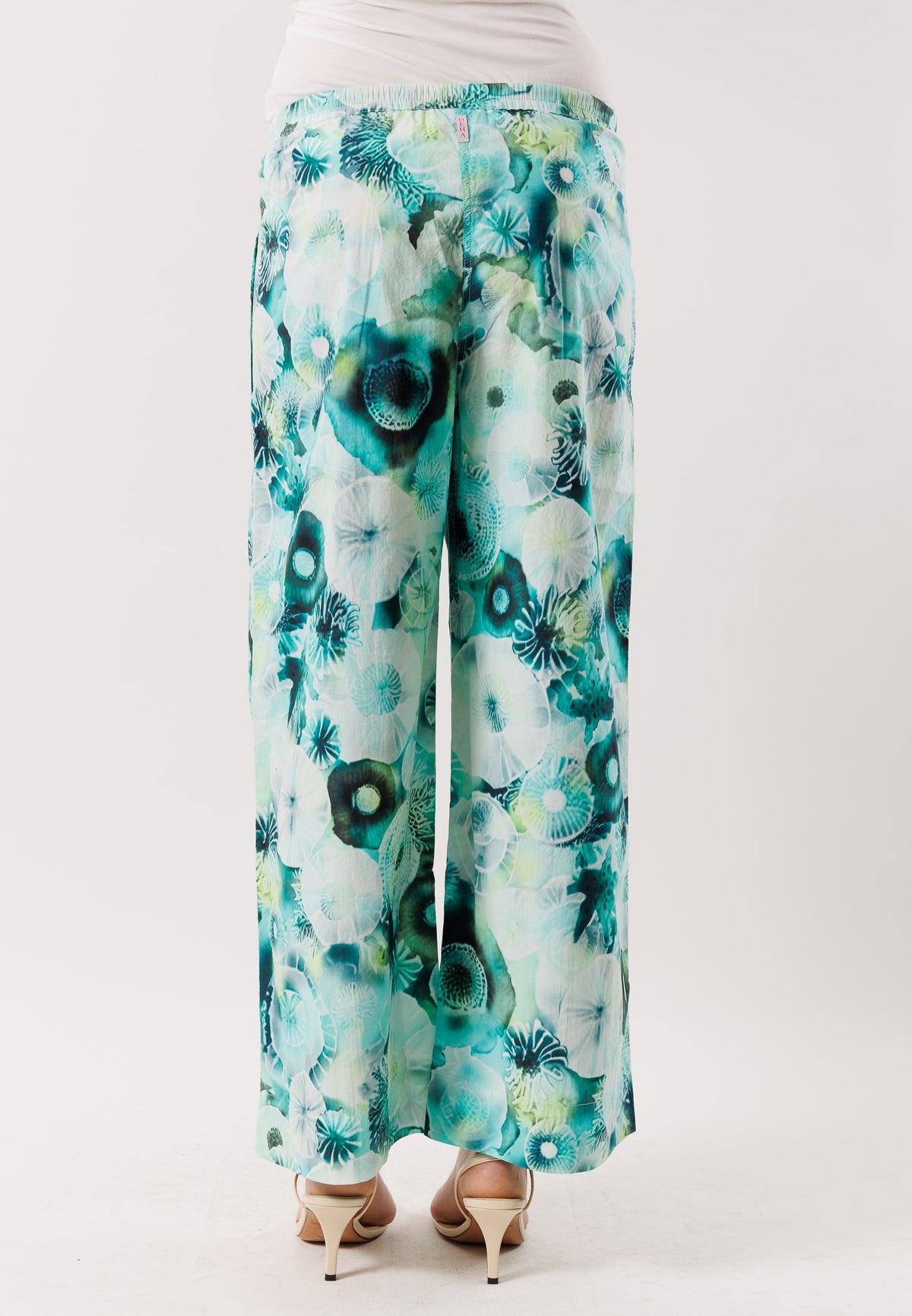 Pantaloni ampi in cotone D42735