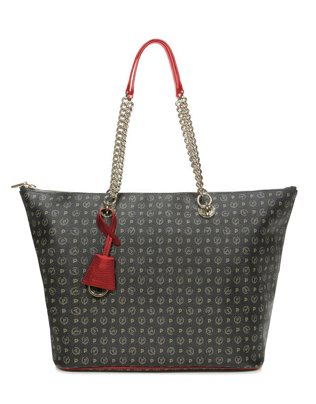 Shopping Bag Heritage Logo Classic Nero/lacca TE8410PP02Q1100BPVC NERO