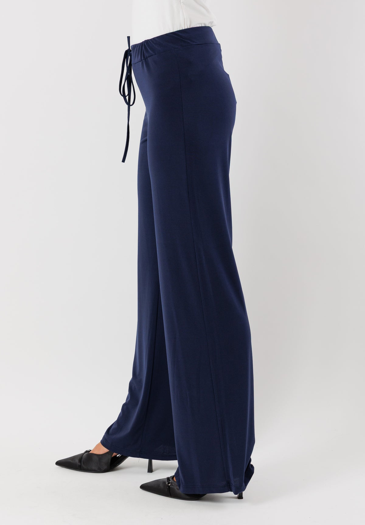 PE25329BLU - Trousers - MESANGE