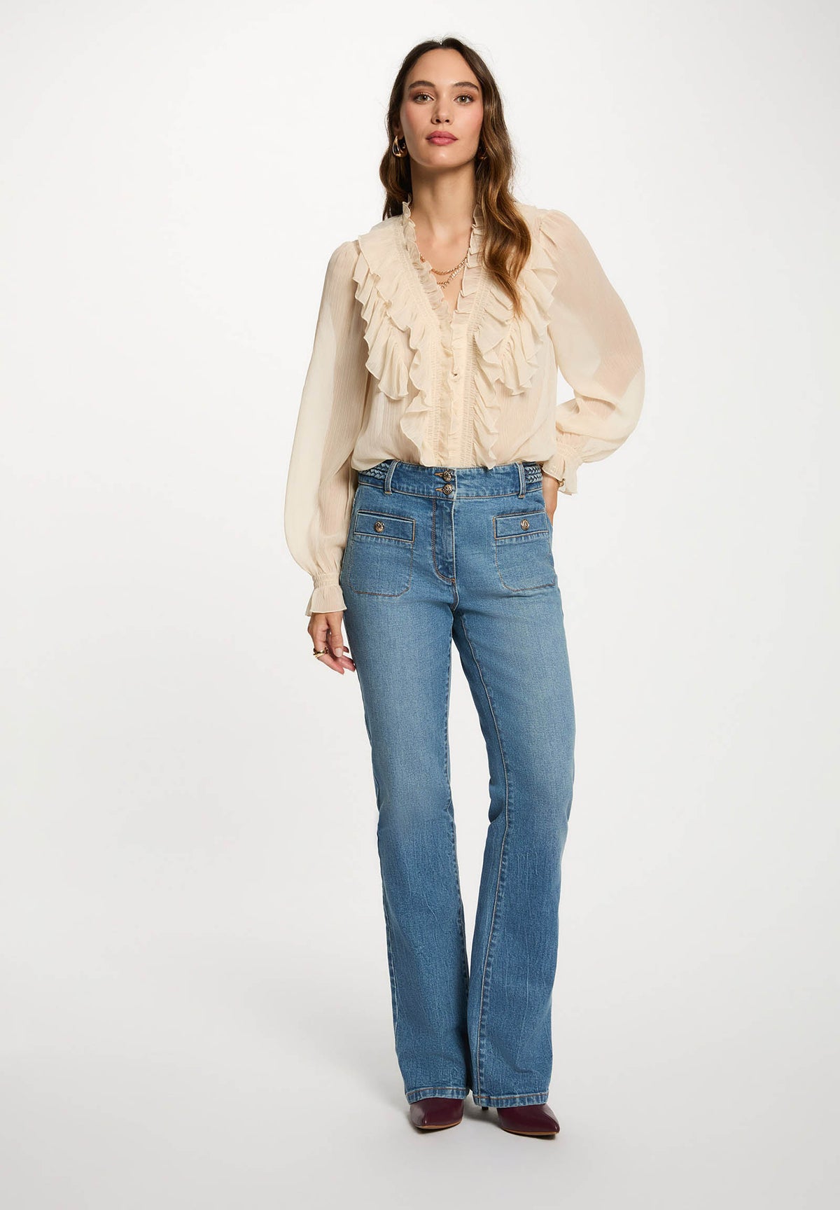 Camicia incrociata Morgan De Toi CATHY