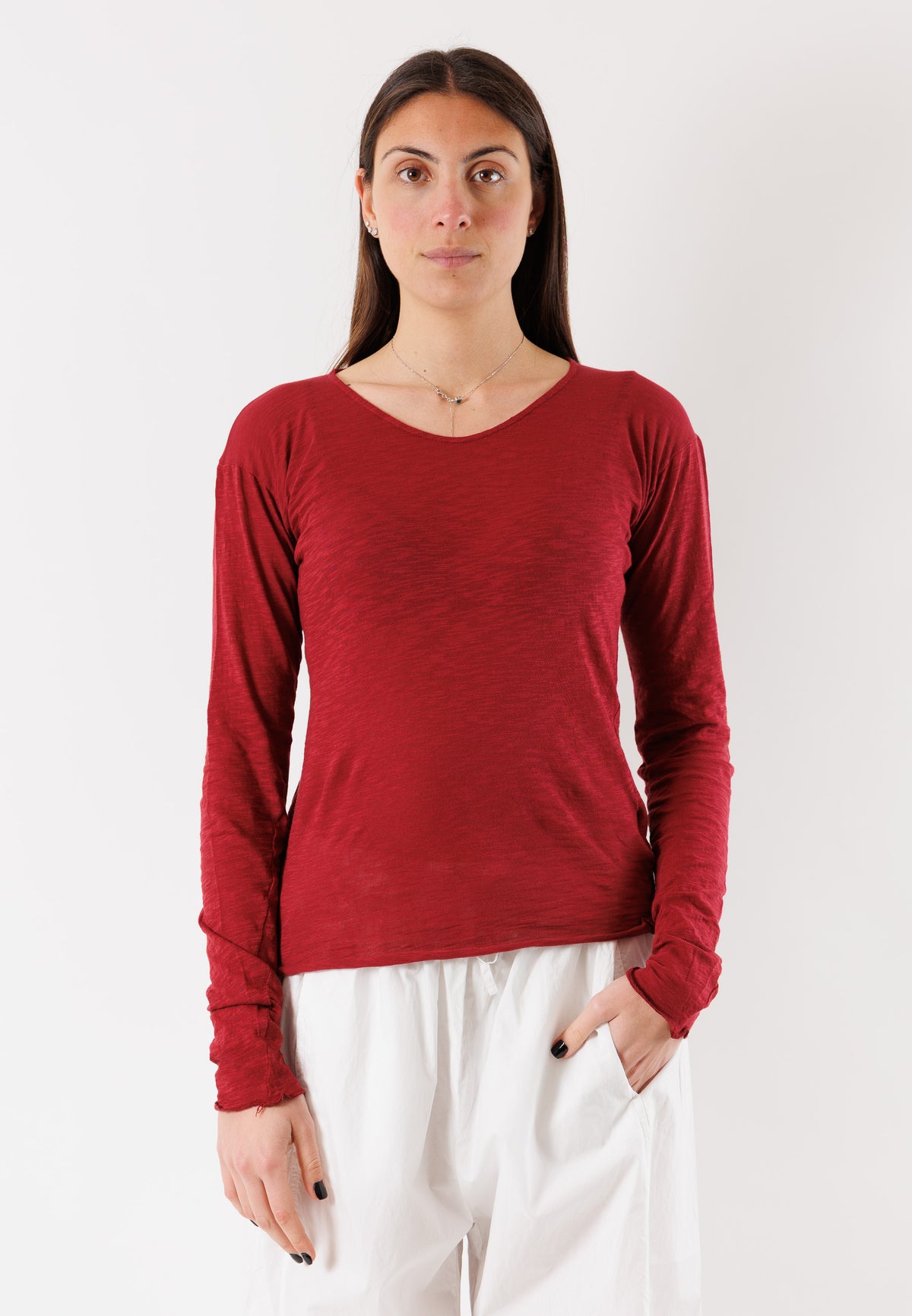 DEHA Women's Sweater CHERRY RED