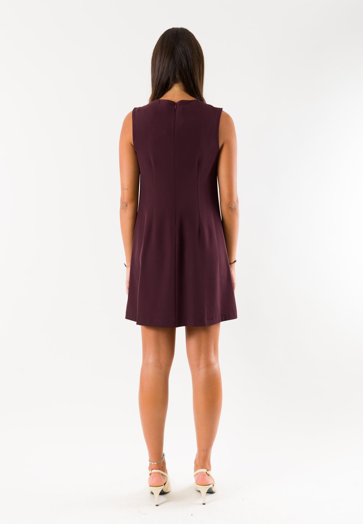 Abito corto elegante drappeggiato AI26659