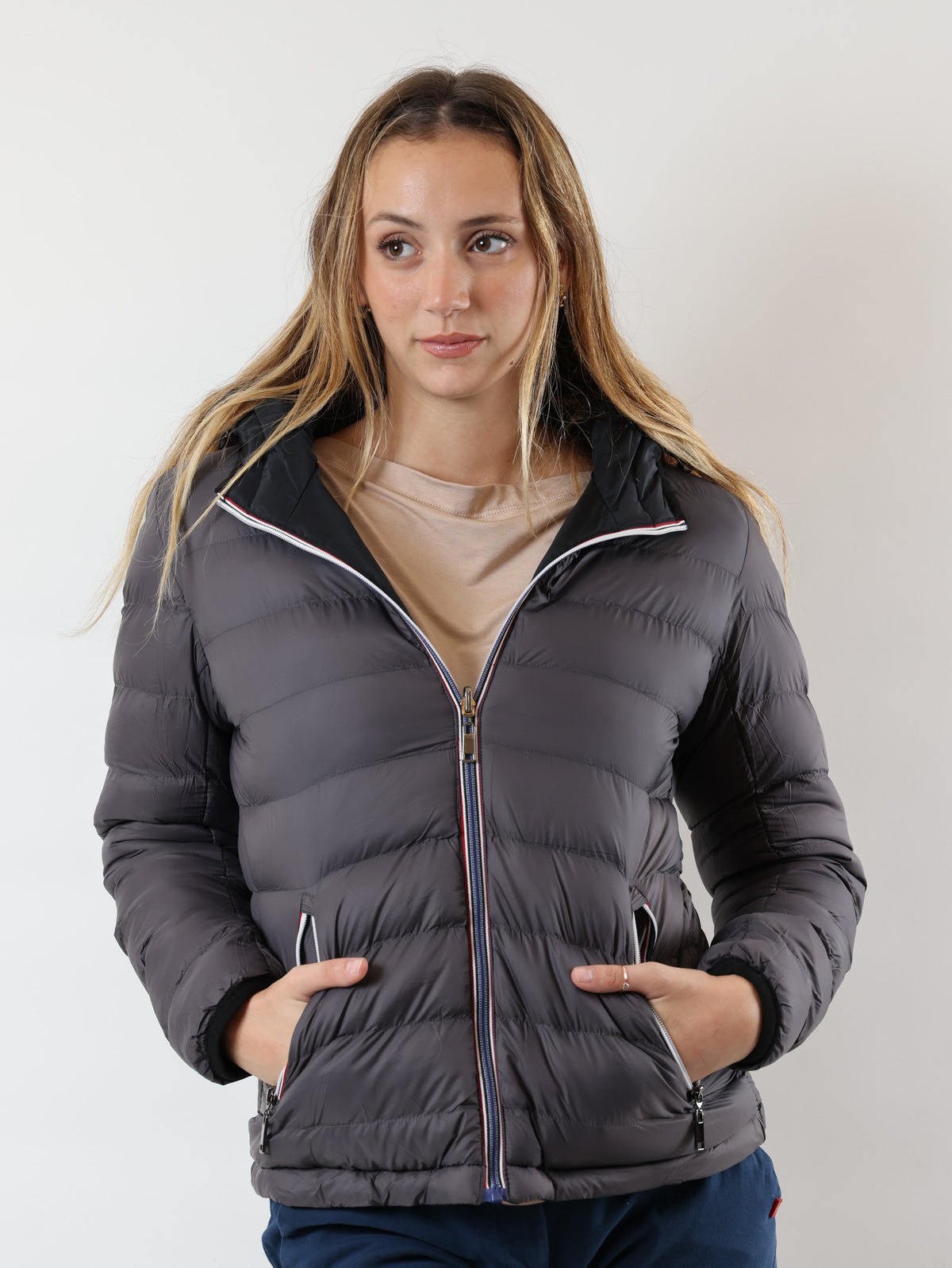 piumino corto double 2201
