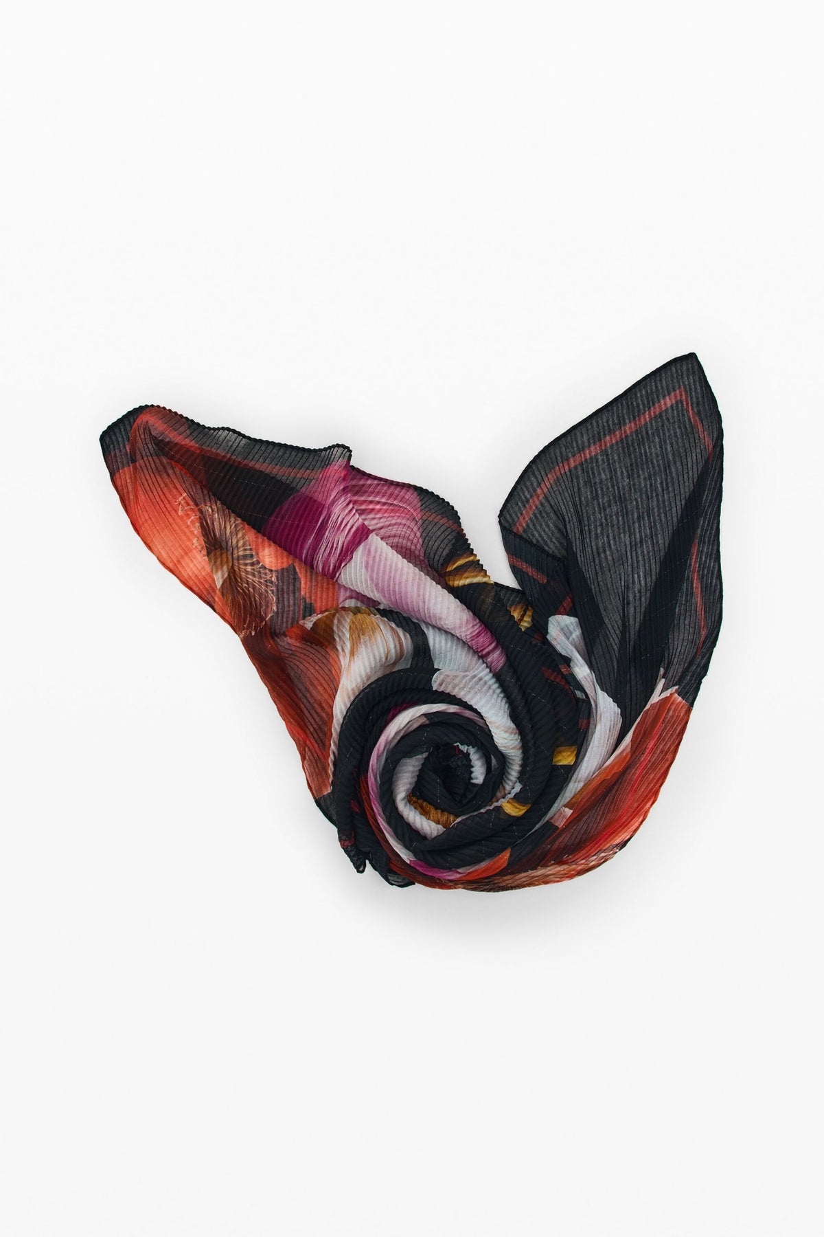 foulard stampato a fiori 26WAWA172000