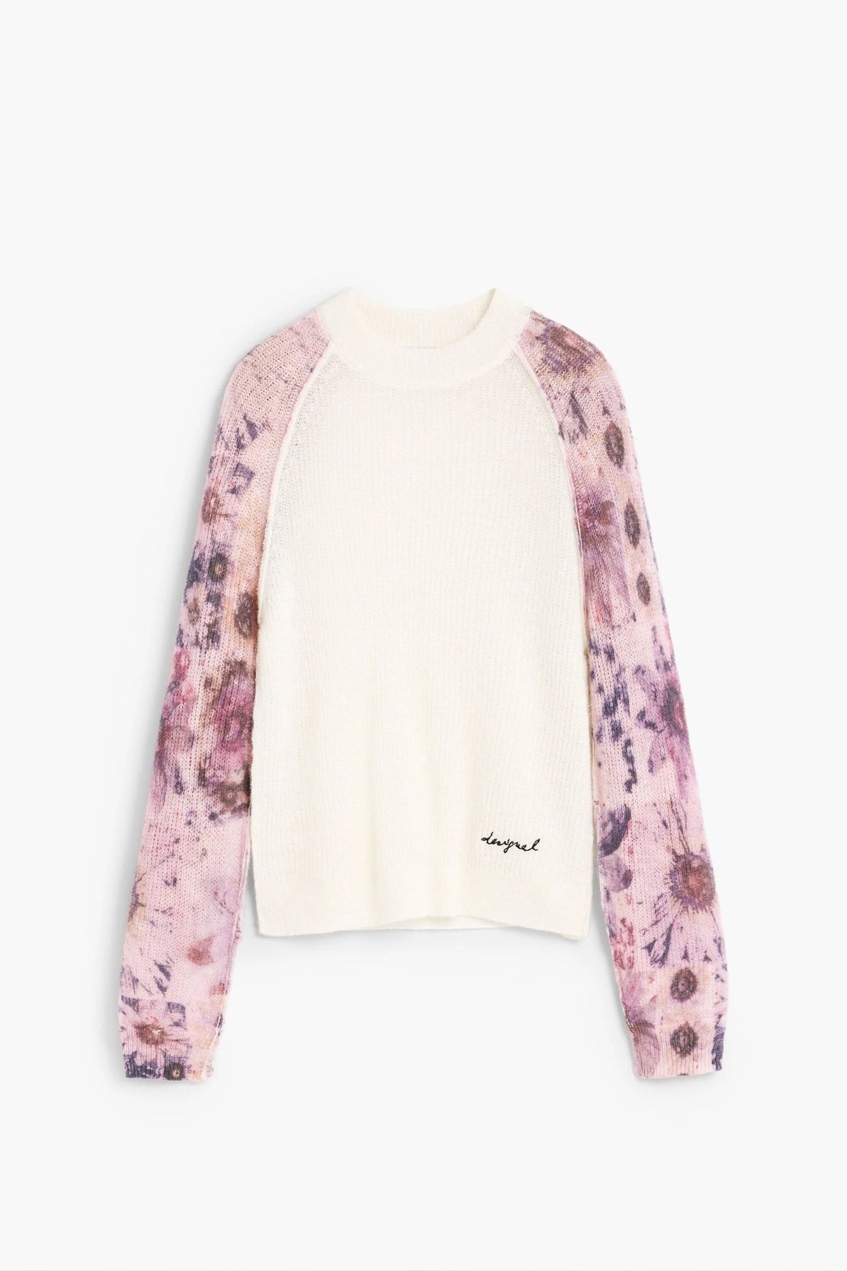 maglione con maniche stampate 26WWJF191001