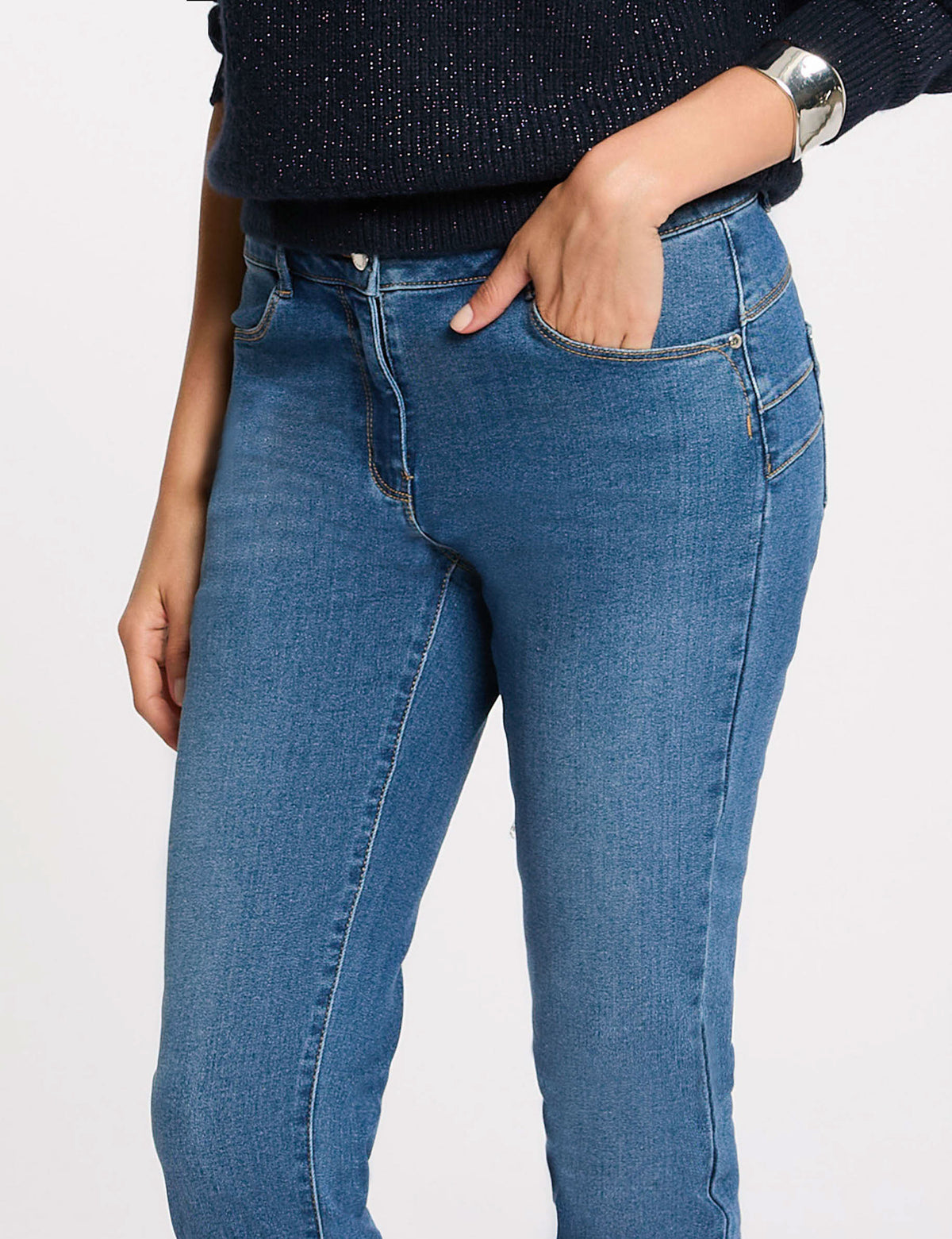 Jeans slim con vita regolare PARDA