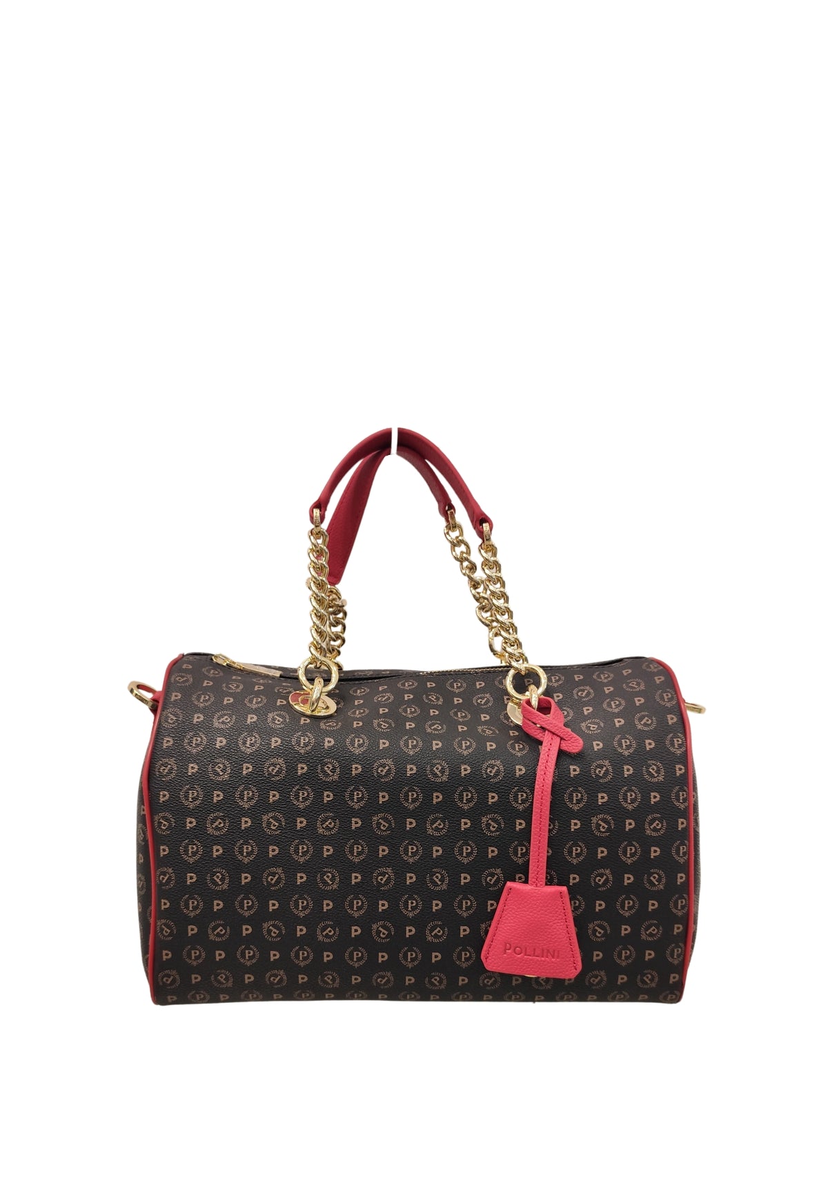 Borsa a mano con manici in vitello TE8411PP02Q1100BPVC NERO