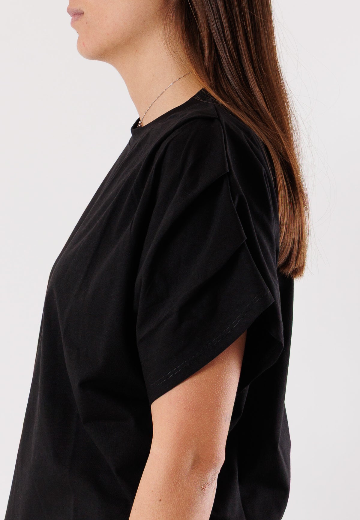 T-shirt maniche pieghe SM212