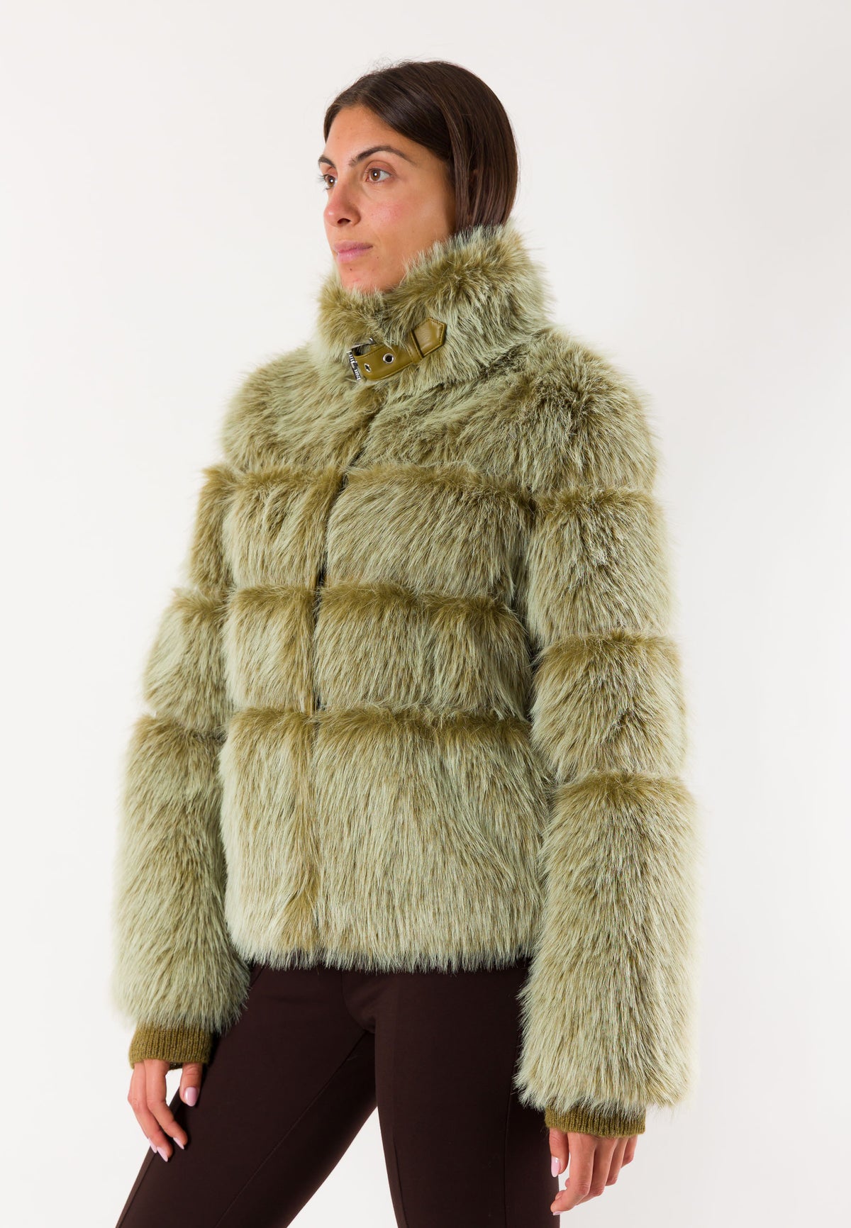 Patrizia Pepe 2O0185 eco-pelliccia cropped