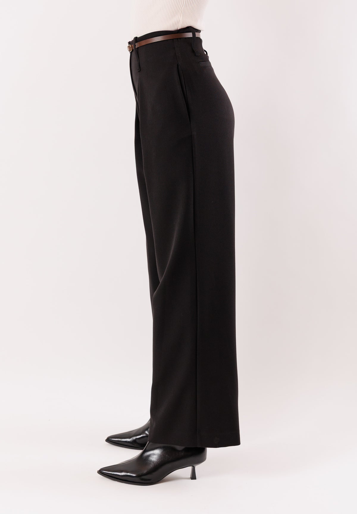 Pantaloni con cintina monolana AI25737