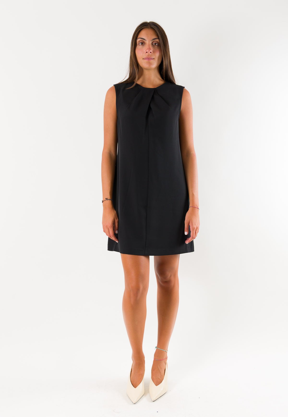 Abito corto elegante drappeggiato AI26659