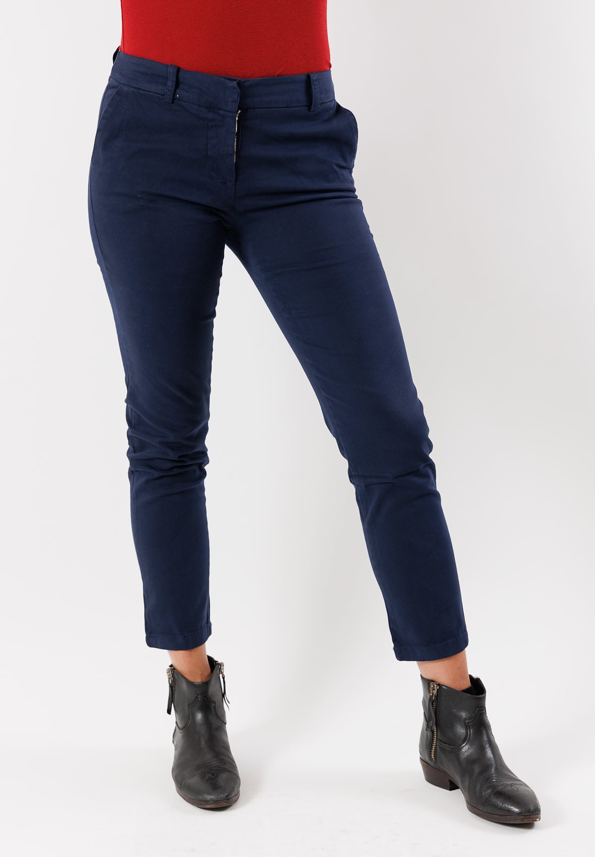 TT3000CBLU-BLUE - Trousers - KONTATTO