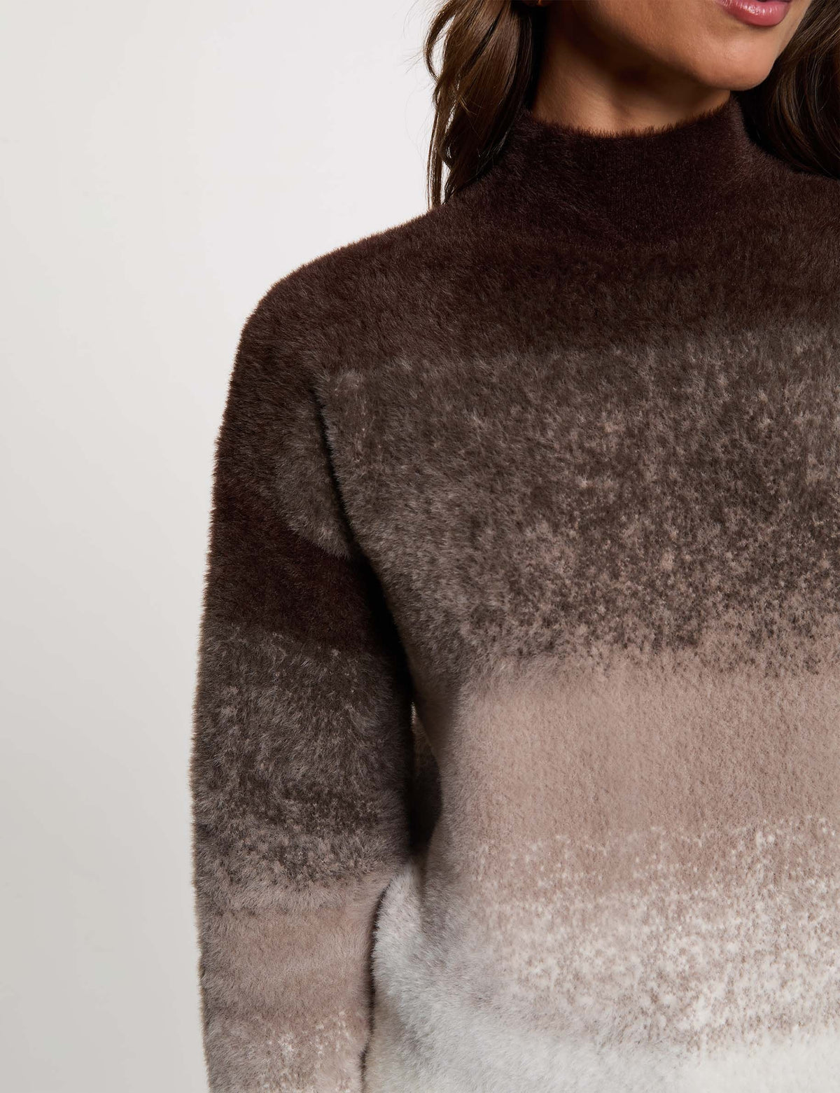 Maglia a righe sfumate MDYE Morgan de Toi