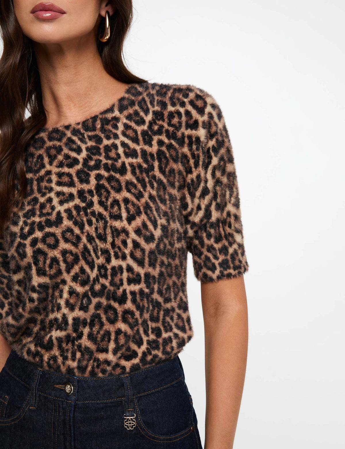 Maglia animalier Morgan De Toi MBEY