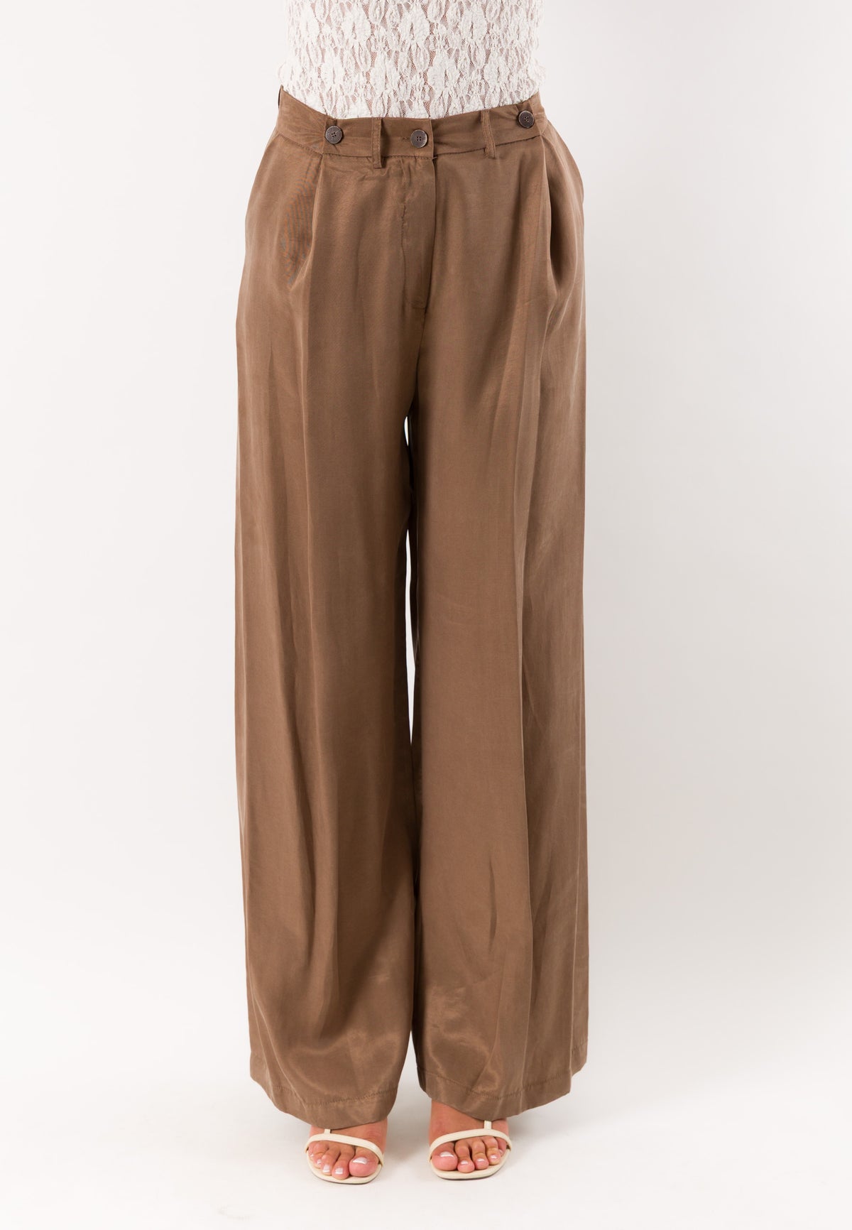Pantaloni ampi in Tencel PE26186